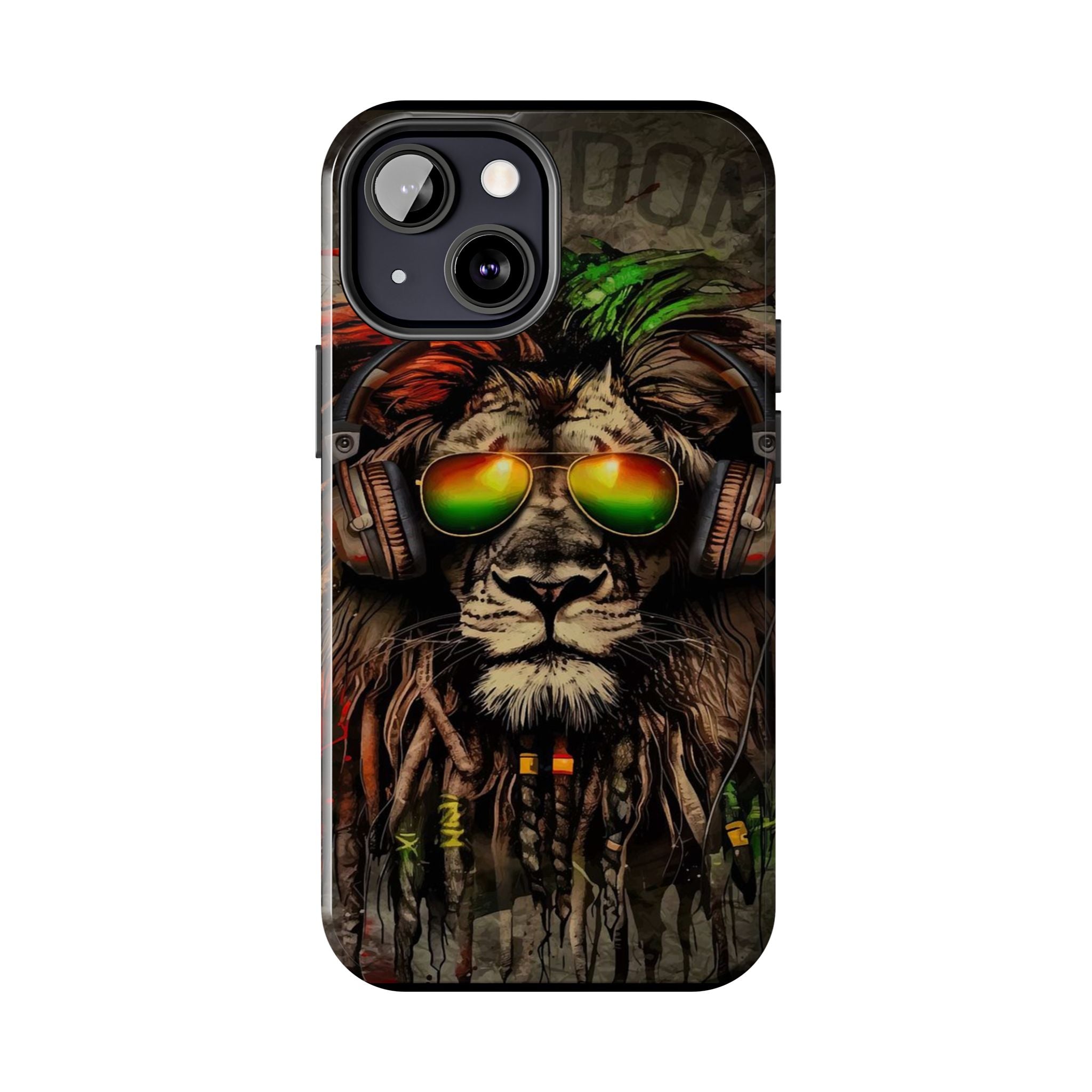 Reggae Lion Iphone Phone Case - Tough Phone Cases for Music Lovers, Gift for Rasta Fans, Vibrant Phone Cover, Unique Phone Accessories, [...]