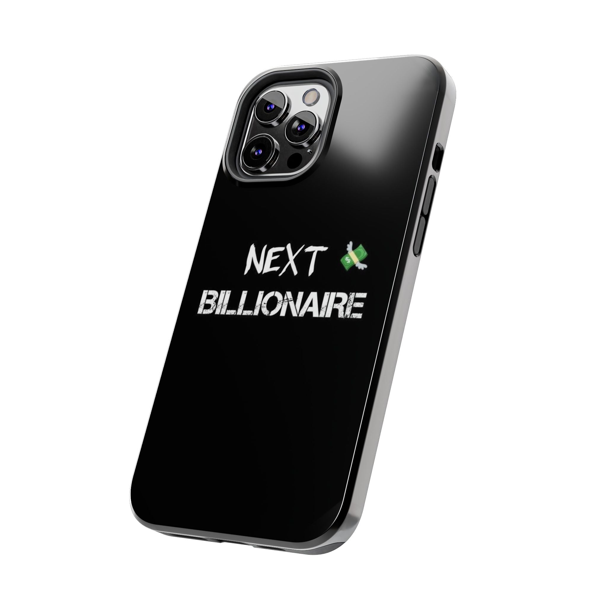 Bold Next Billionaire Phone Case, Tough Phone Cover, Entrepreneur Gift, Motivational Phone Accessory, Unique Tech Decor