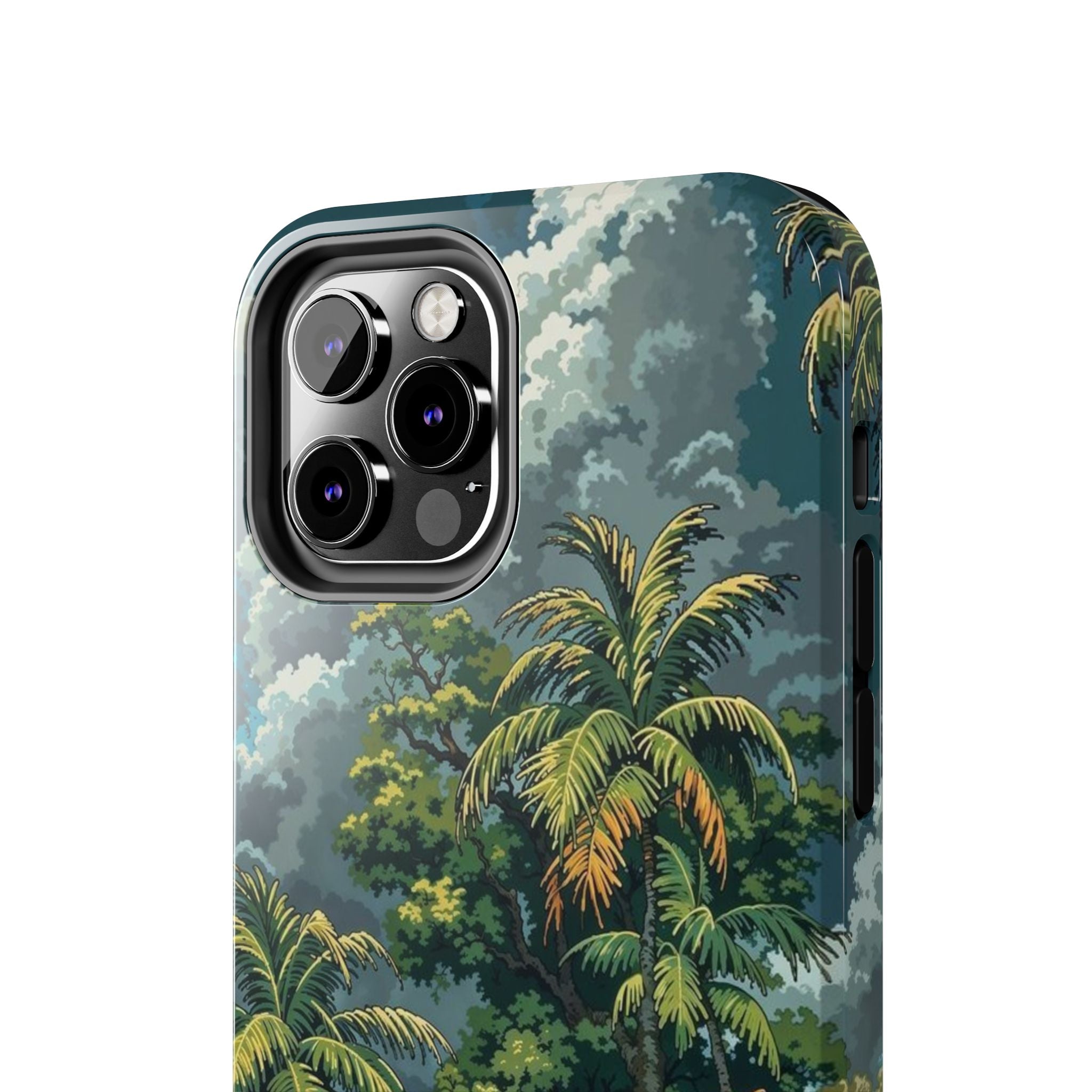 Tropical Paradise Tough iPhone and Samsung Cases - Beach Vibe, Summer Gift, Durable Protection for Adventure Lovers, Coastal Decor, Phone Accessories