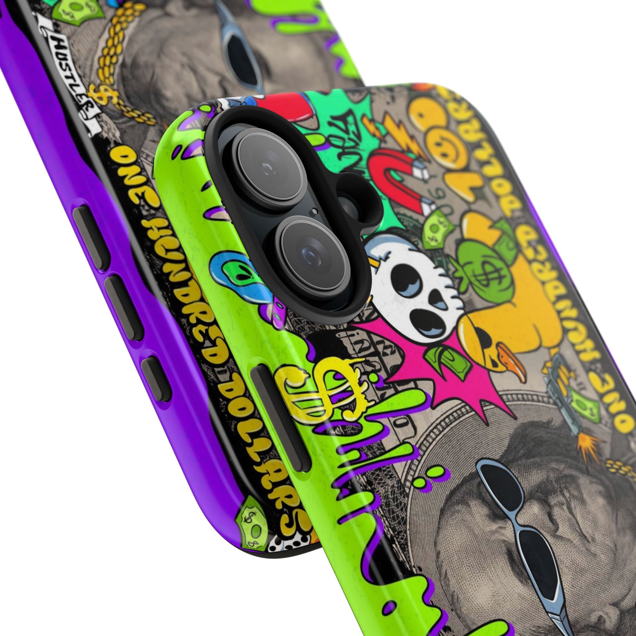 Vibrant Abstract Tough iPhone and Samsung Phone Cases - Funky, Graffiti-Style Protection, Perfect for Teens, Unique Gift, Street Art Lover, Cool Accessories