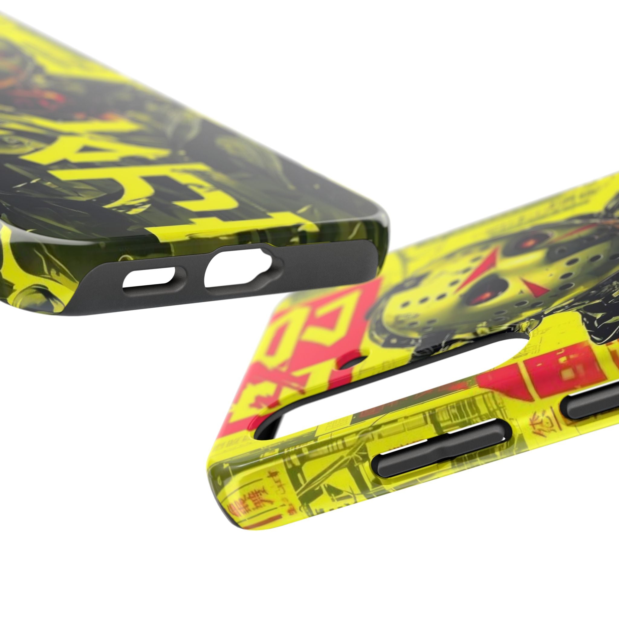 Cyberpunk Tough Phone Case - Unique Tech Accessory for Gamers, Gift for Birthdays, Holidays, Phone Protection, Stylish Design