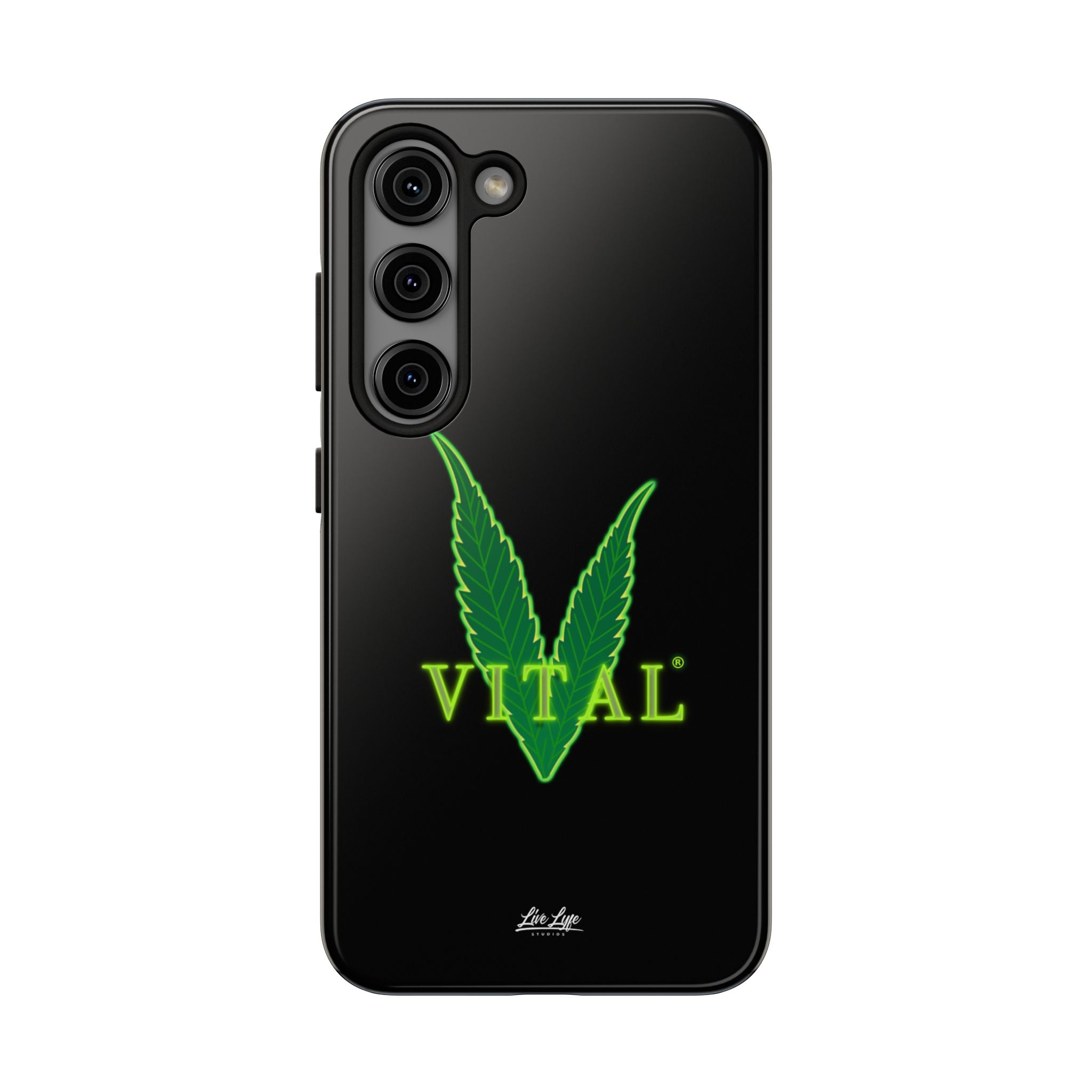 Vital Lyfe Phone Case – Sleek Black Cover