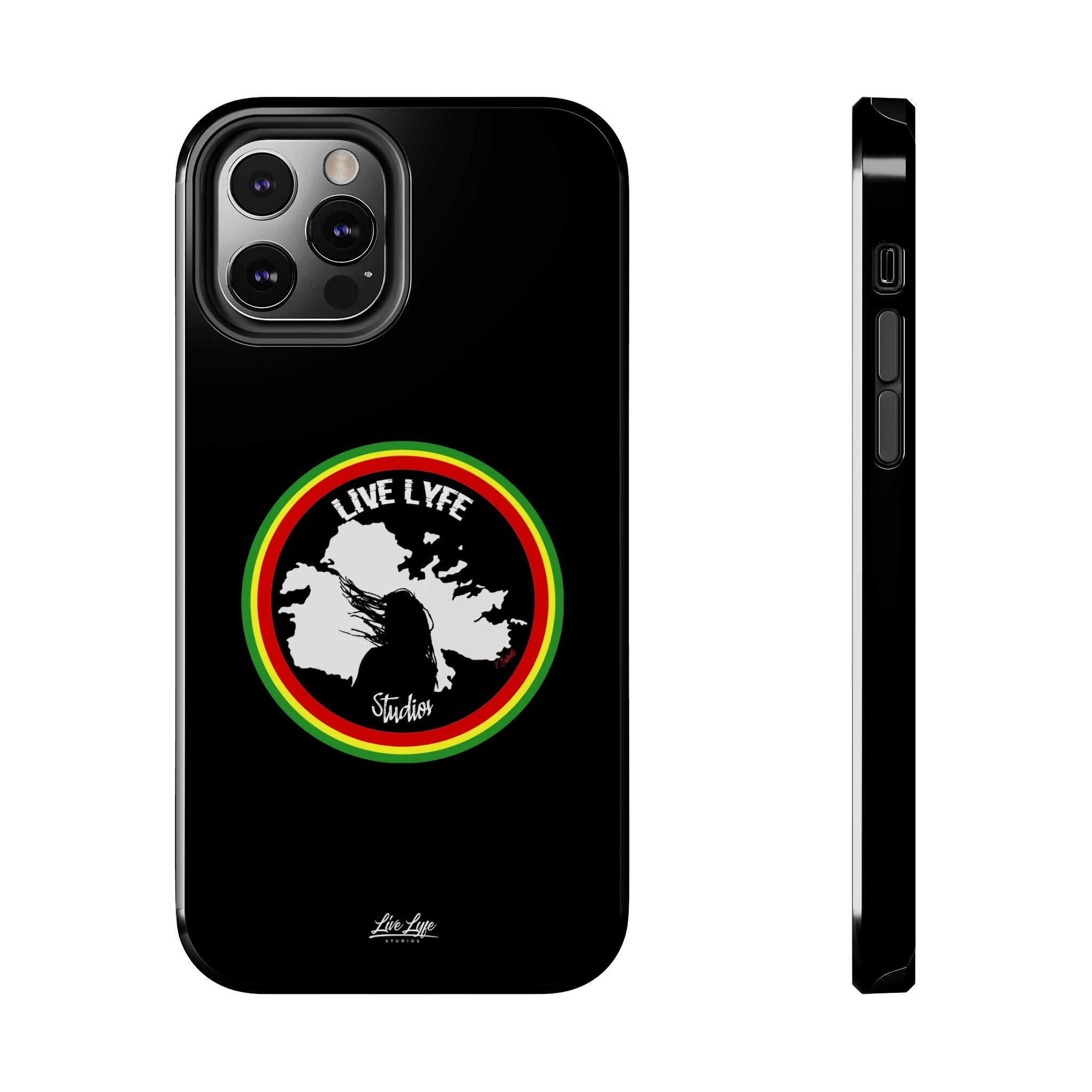 Livel Lyfe Phone Case – Sleek Black Cover