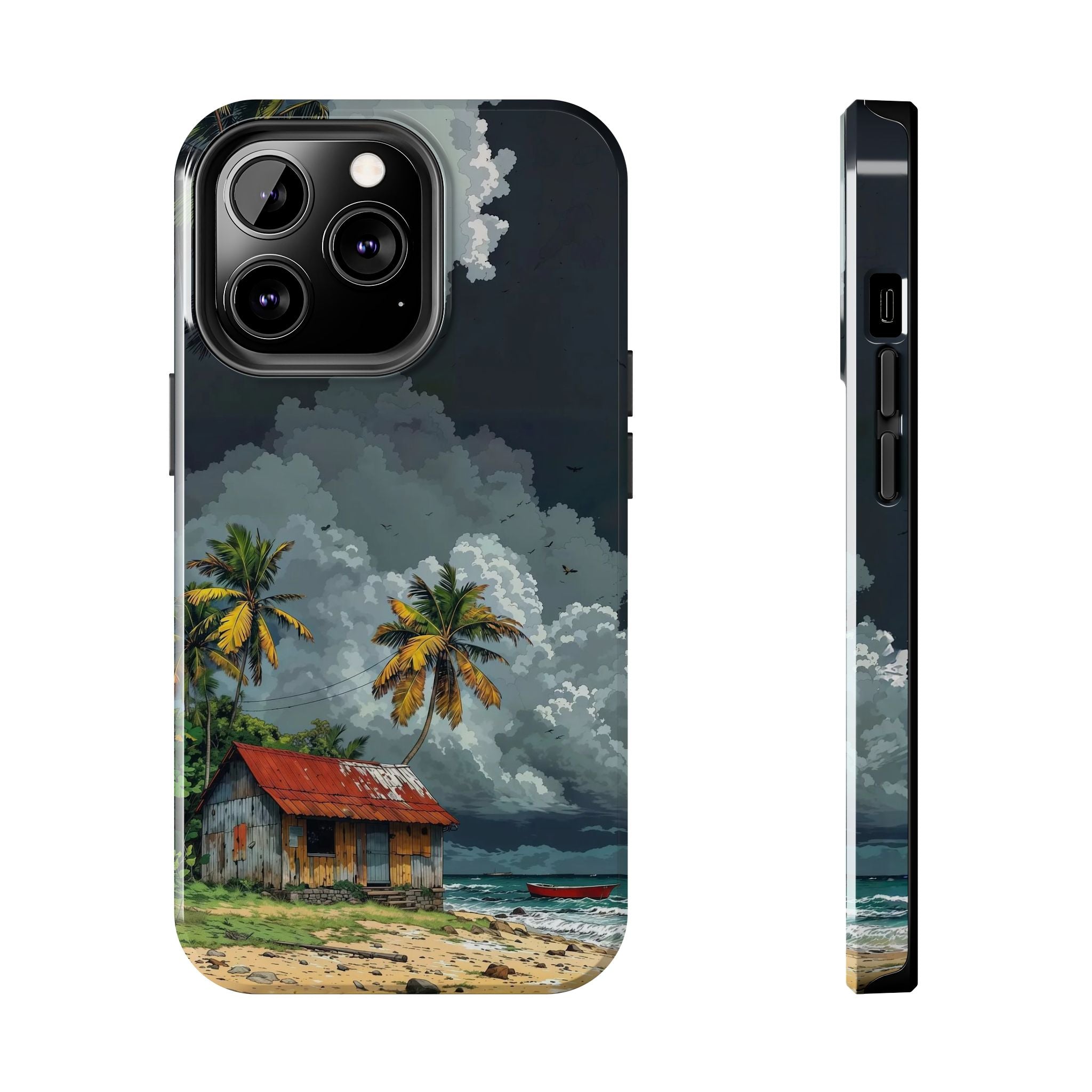 Tropical Beach Phone Cases - Coastal Vibes, Summer Gift, Adventure Ready, Travel Companion, Protective Cover Layer