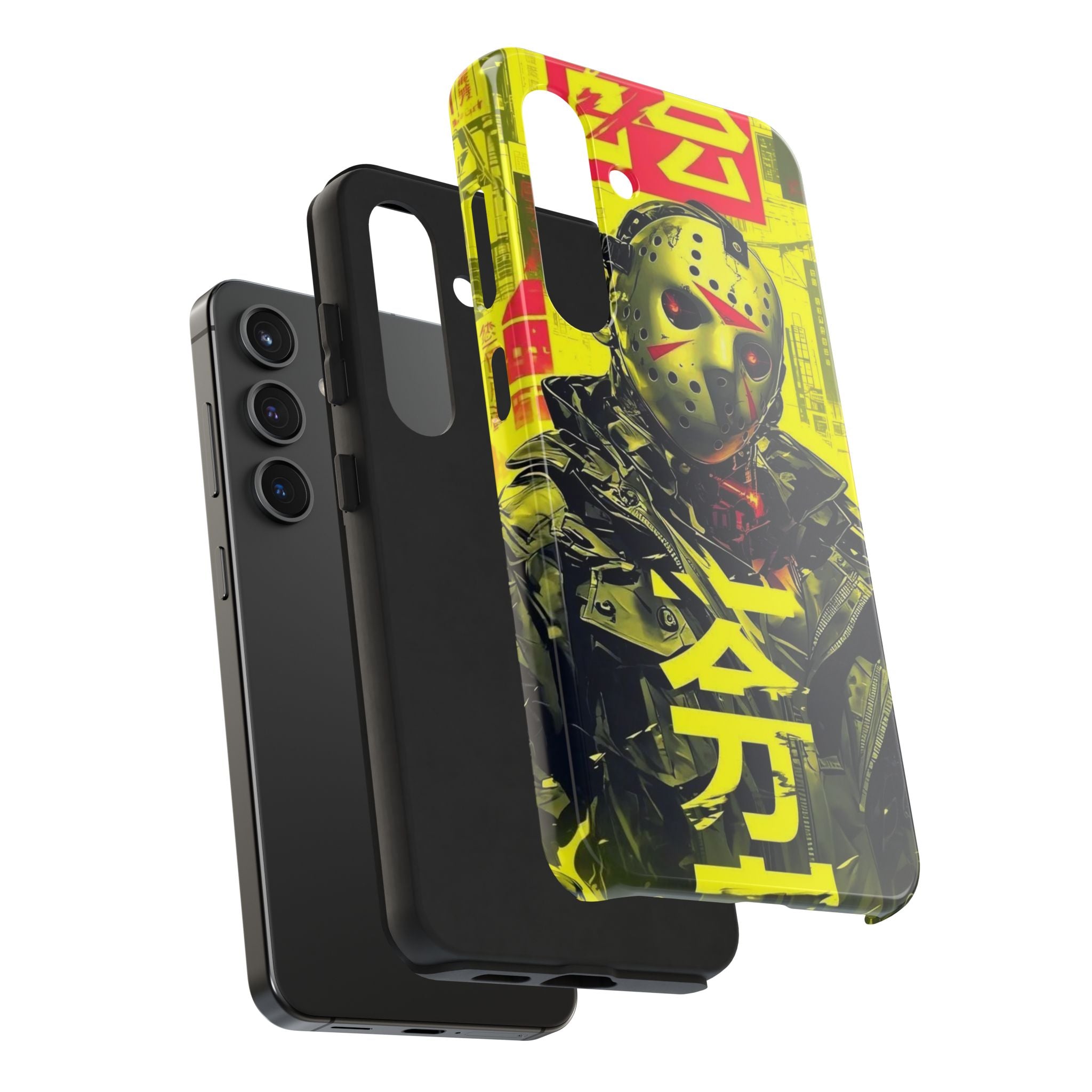 Cyberpunk Tough Phone Case - Unique Tech Accessory for Gamers, Gift for Birthdays, Holidays, Phone Protection, Stylish Design