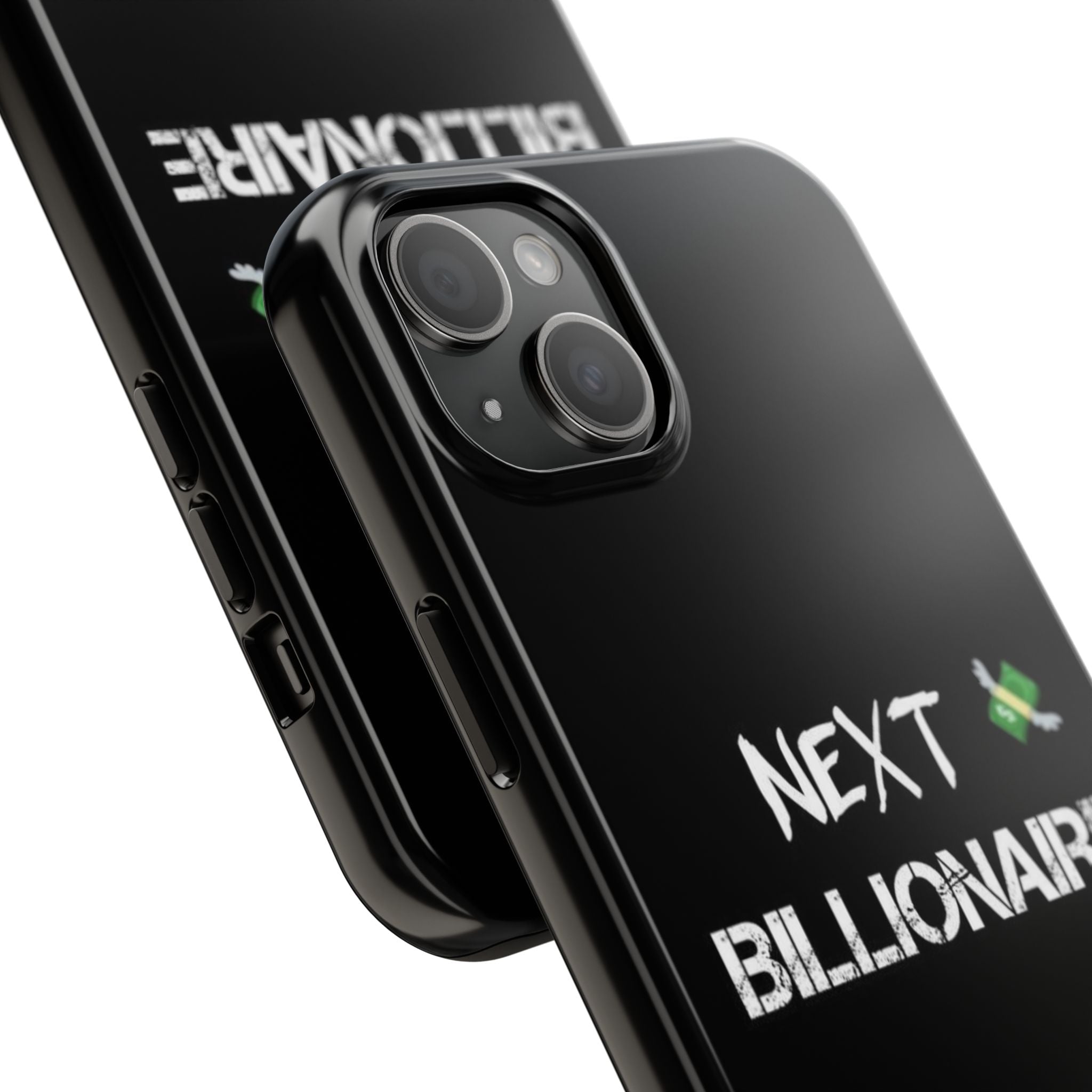 Bold Next Billionaire Phone Case, Tough Phone Cover, Entrepreneur Gift, Motivational Phone Accessory, Unique Tech Decor