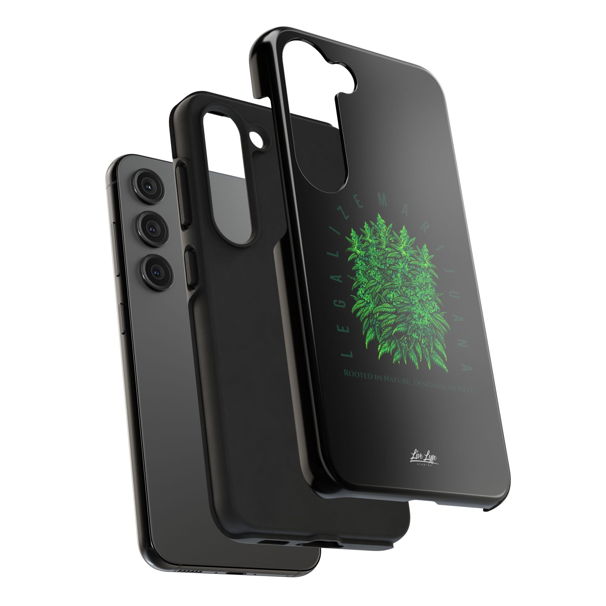 Legalize The Plant Phone Case – Sleek Black Cover