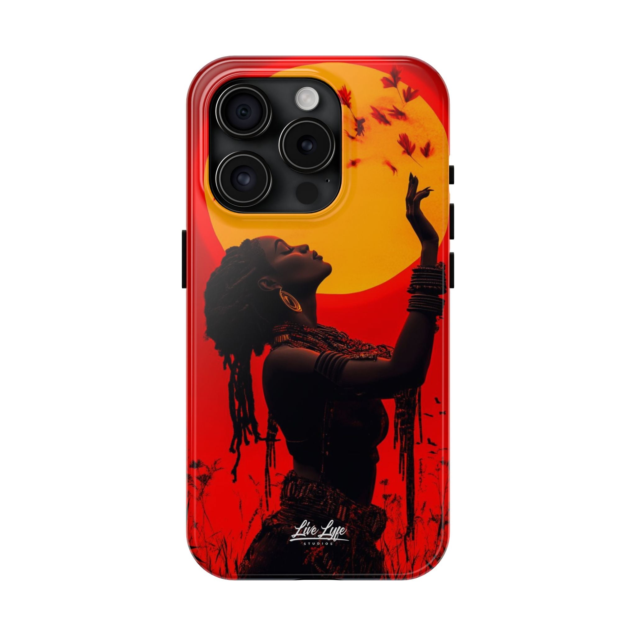 Sunset Spirit, Rasta Soul Awakening Phone Case