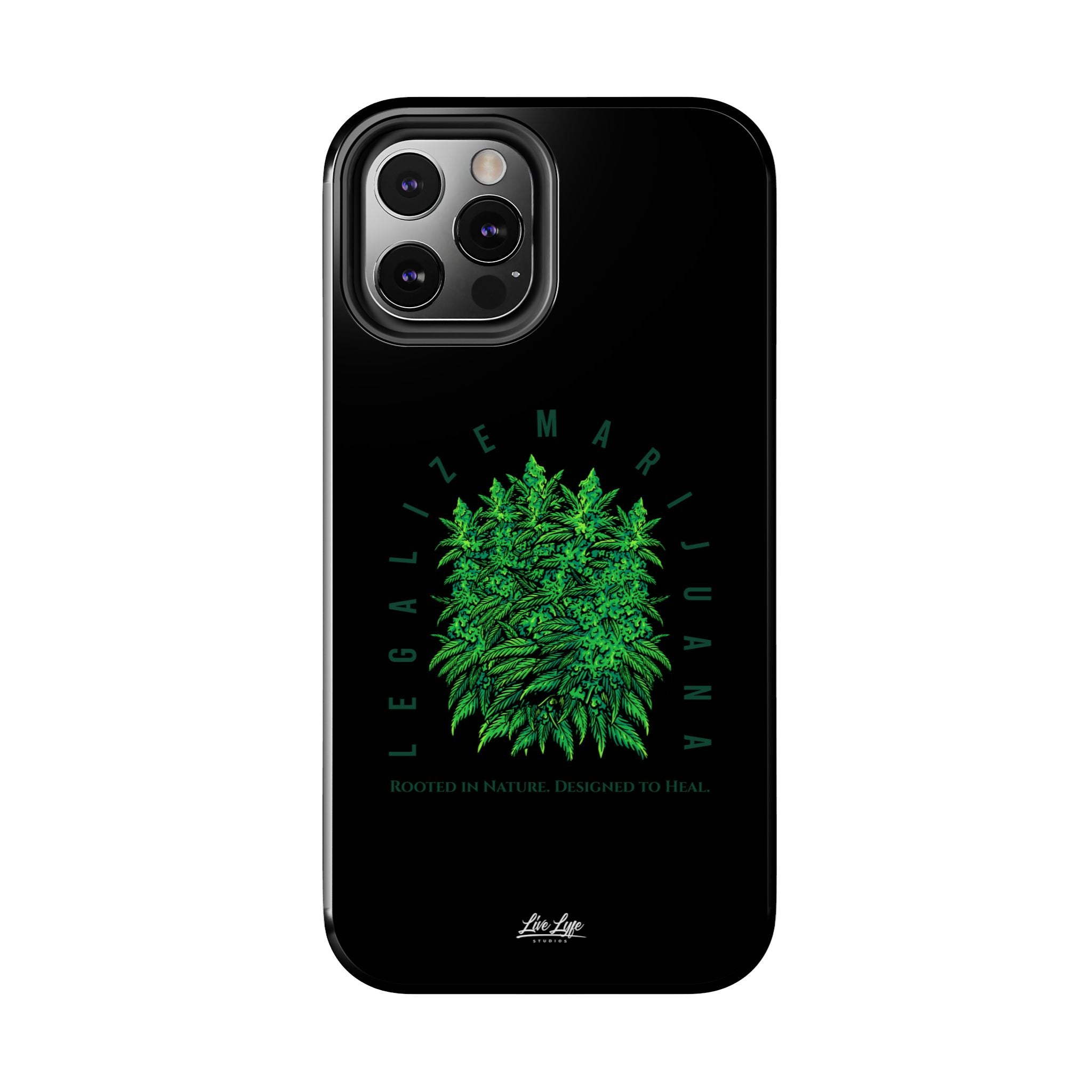 Legalize The Plant Phone Case – Sleek Black Cover