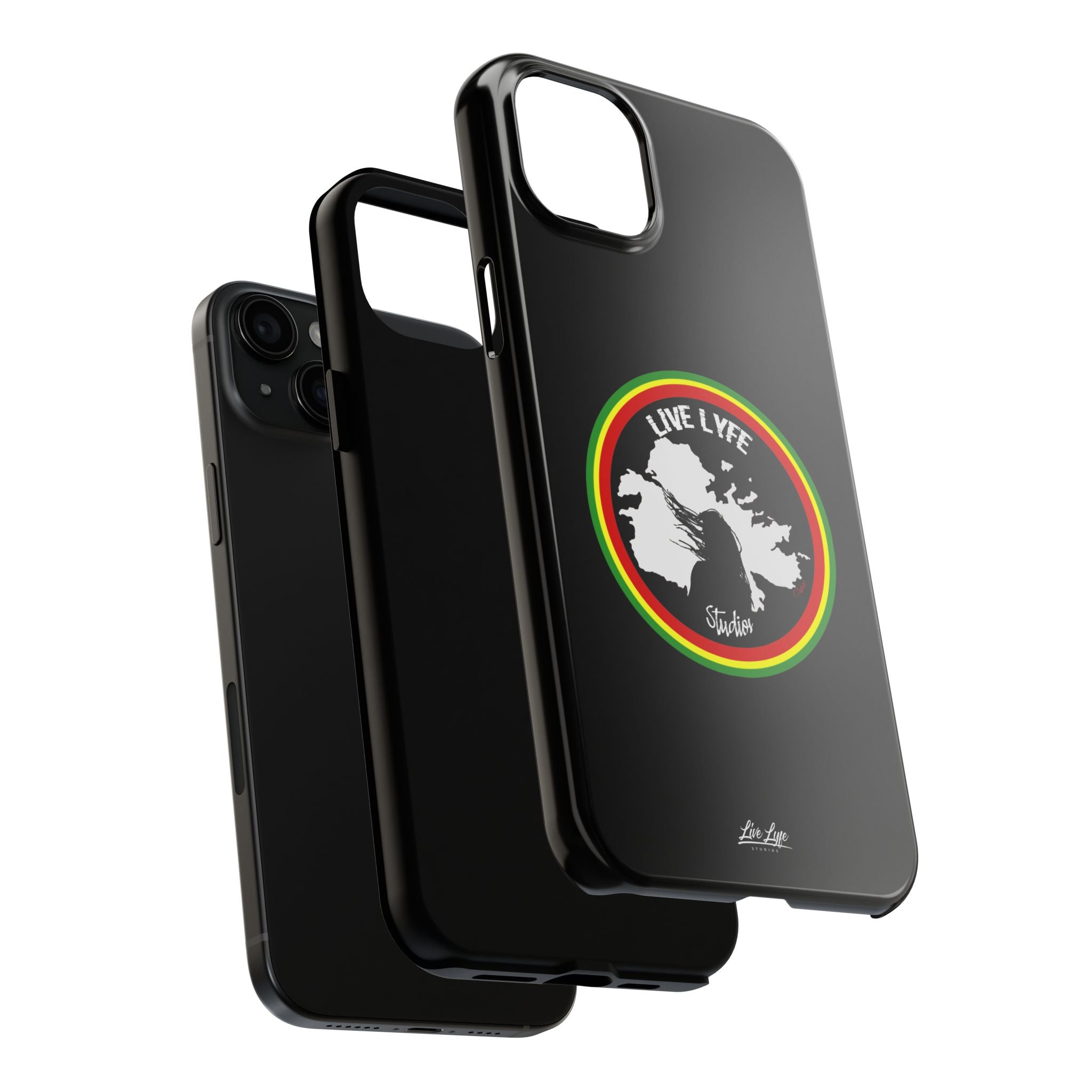 Livel Lyfe Phone Case – Sleek Black Cover