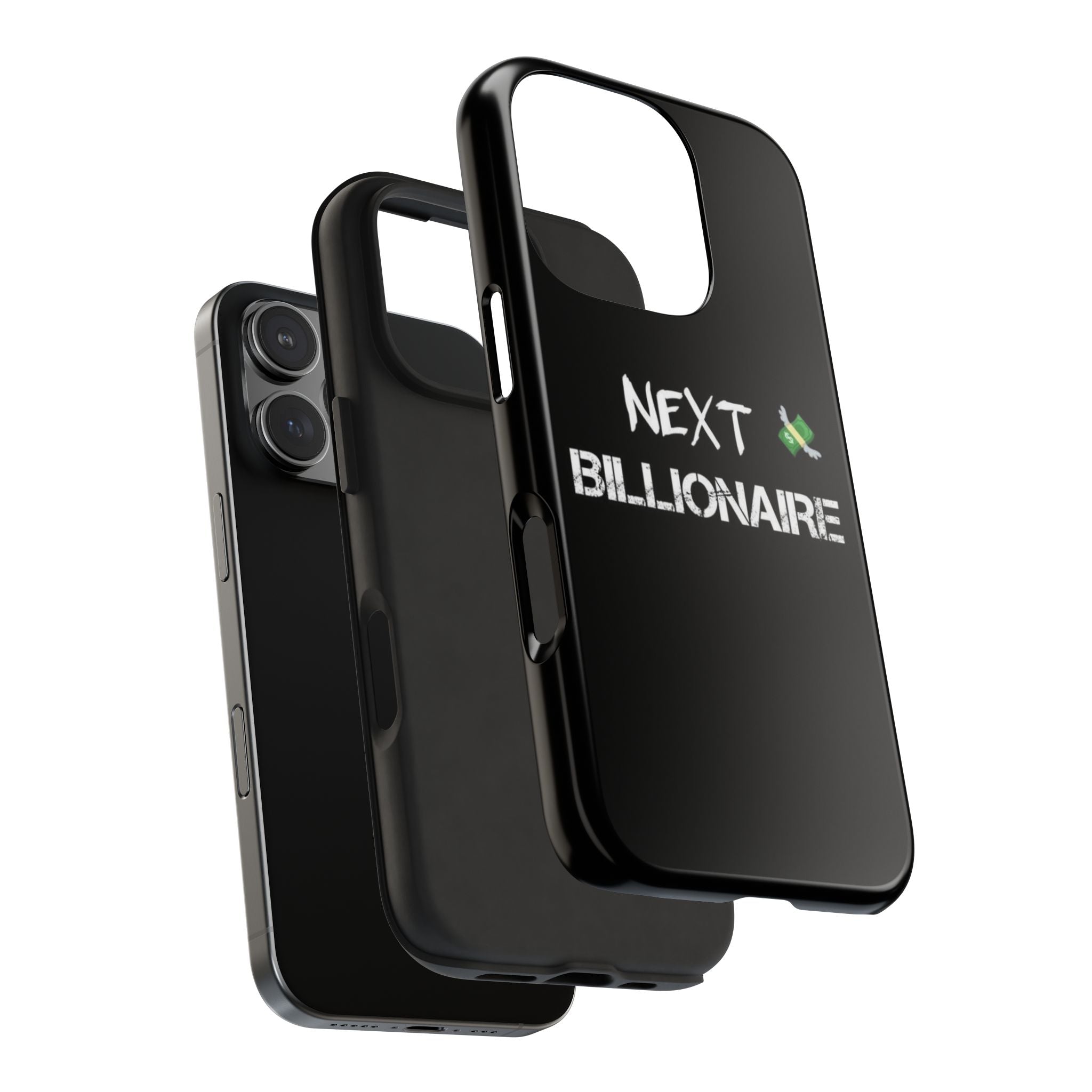 Bold Next Billionaire Phone Case, Tough Phone Cover, Entrepreneur Gift, Motivational Phone Accessory, Unique Tech Decor