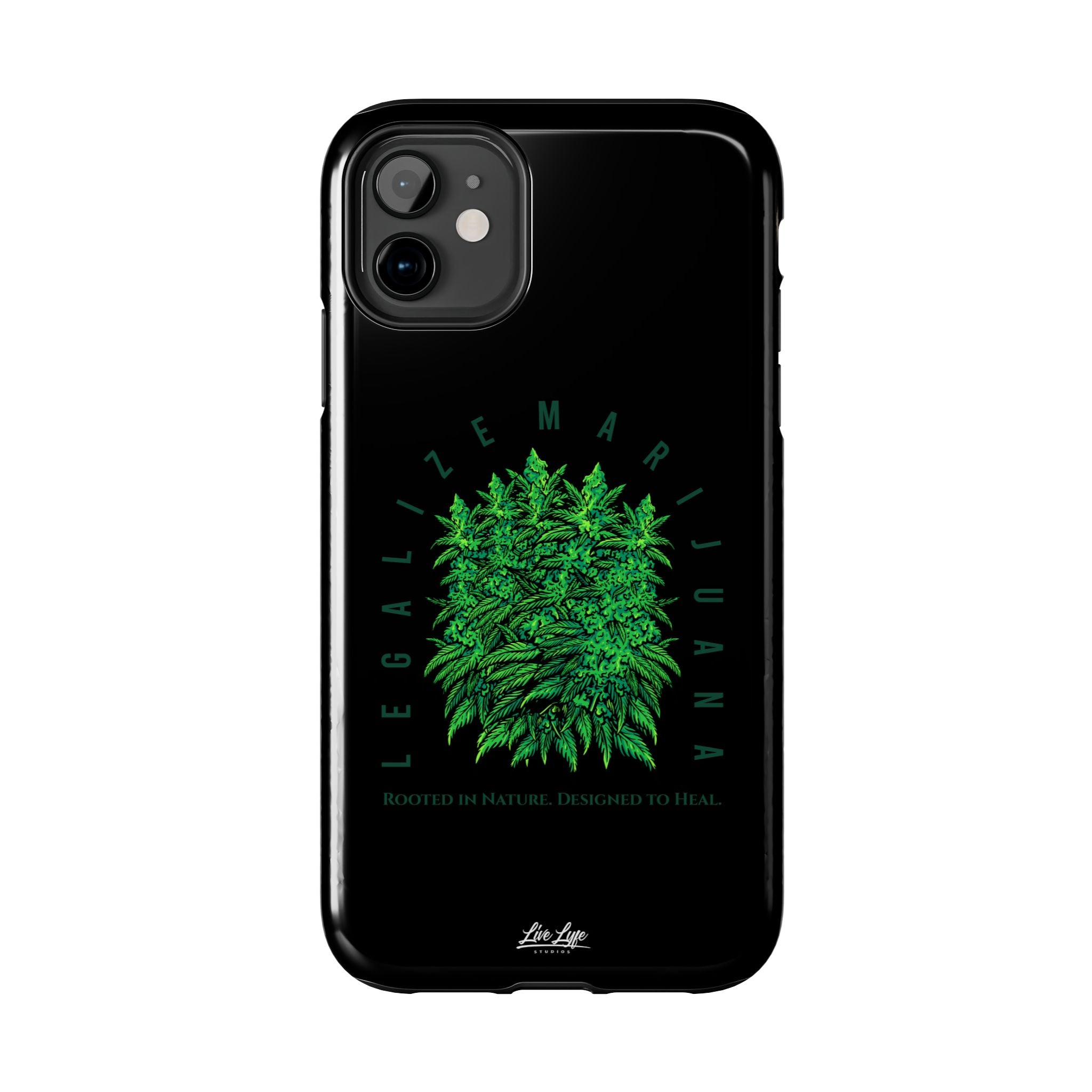 Legalize The Plant Phone Case – Sleek Black Cover