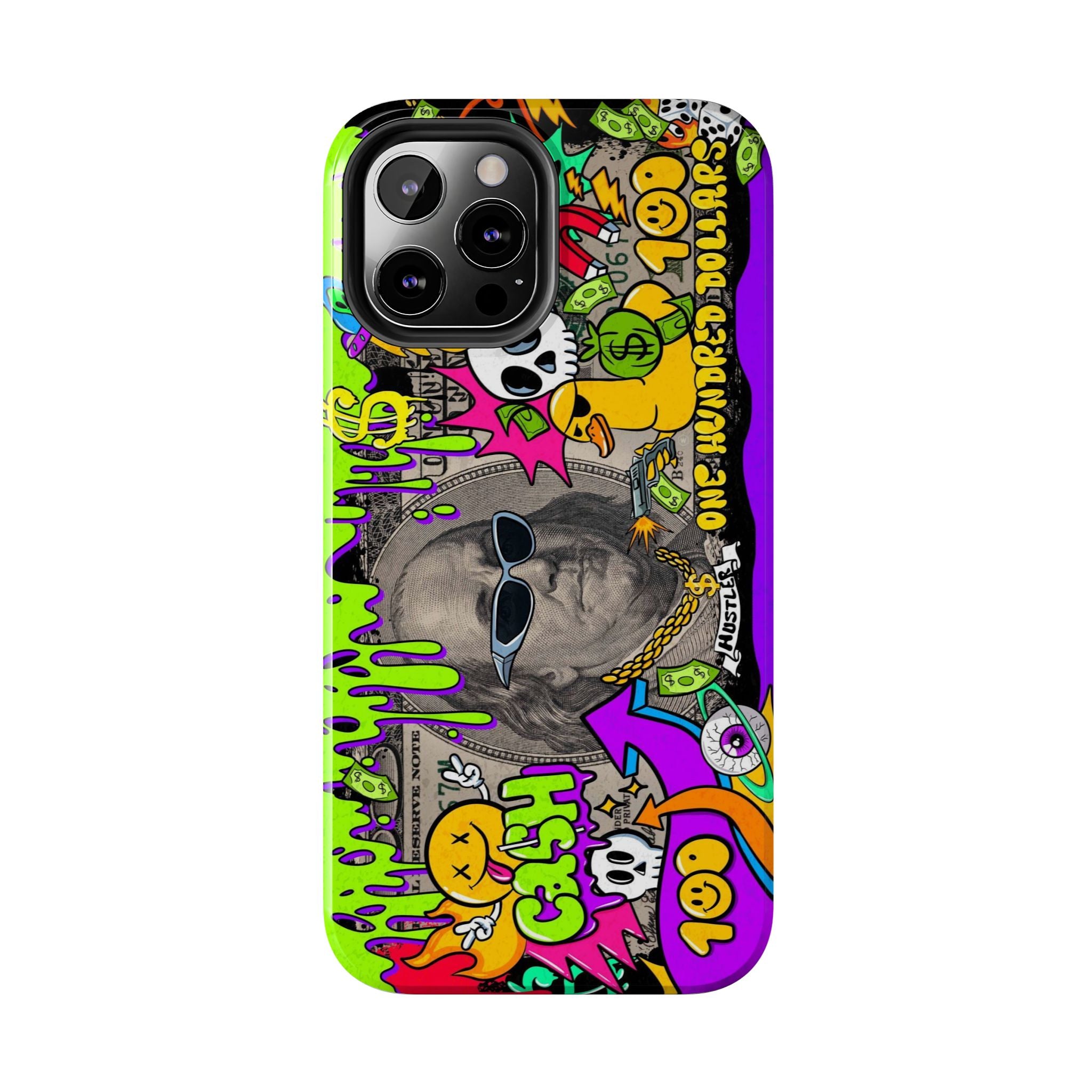 Vibrant Abstract Tough iPhone and Samsung Phone Cases - Funky, Graffiti-Style Protection, Perfect for Teens, Unique Gift, Street Art Lover, Cool Accessories