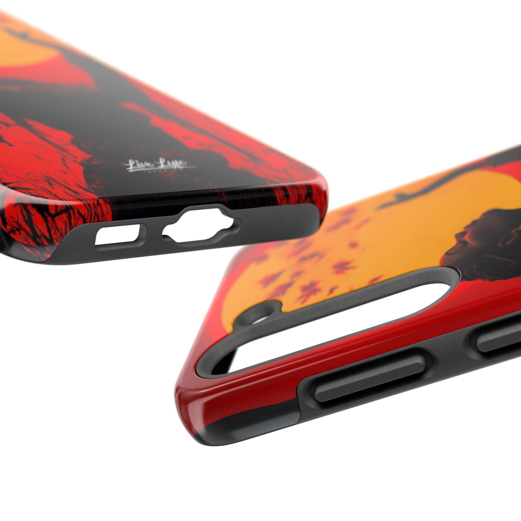 Sunset Spirit, Rasta Soul Awakening Phone Case