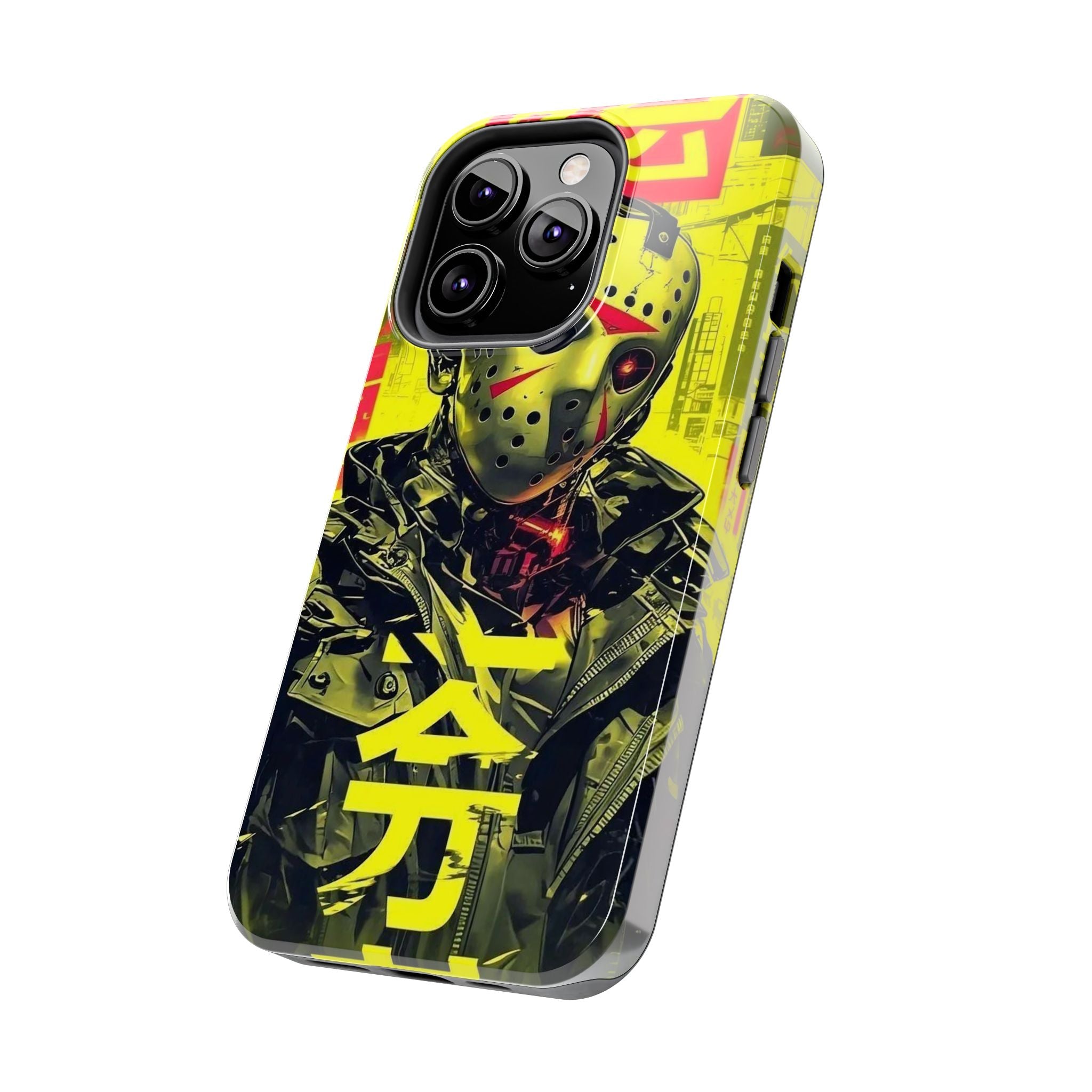 Cyberpunk Tough Phone Case - Unique Tech Accessory for Gamers, Gift for Birthdays, Holidays, Phone Protection, Stylish Design