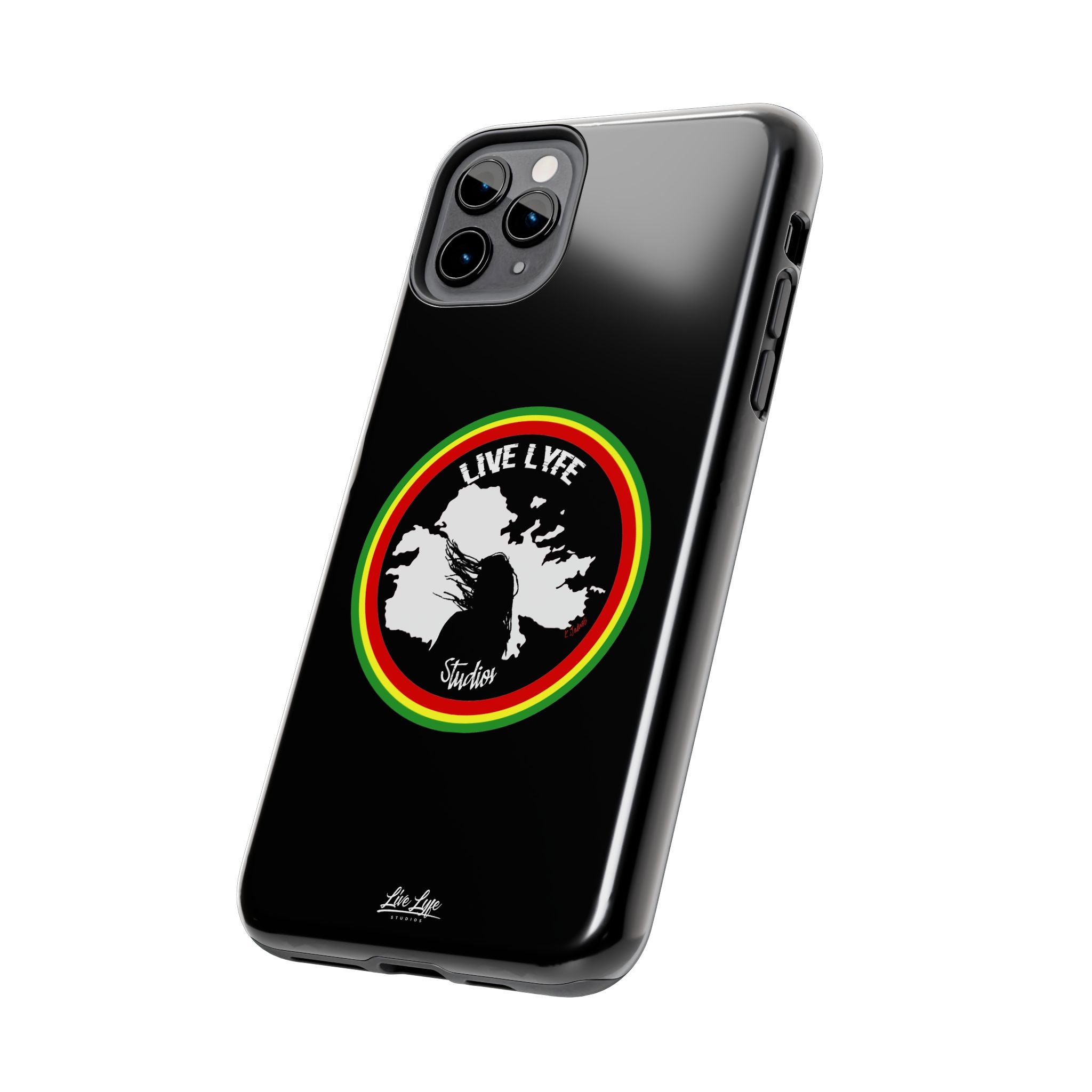 Livel Lyfe Phone Case – Sleek Black Cover