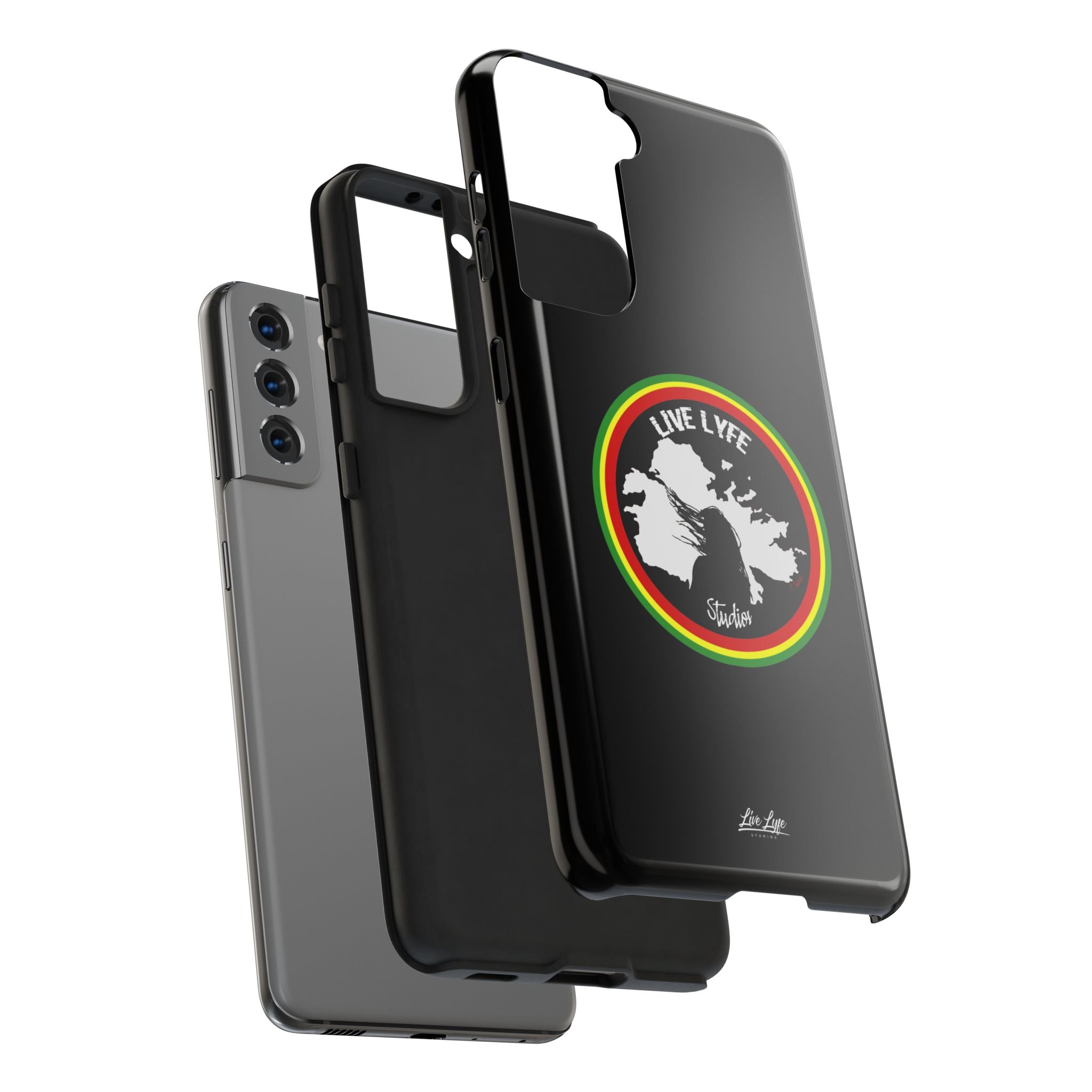 Livel Lyfe Phone Case – Sleek Black Cover
