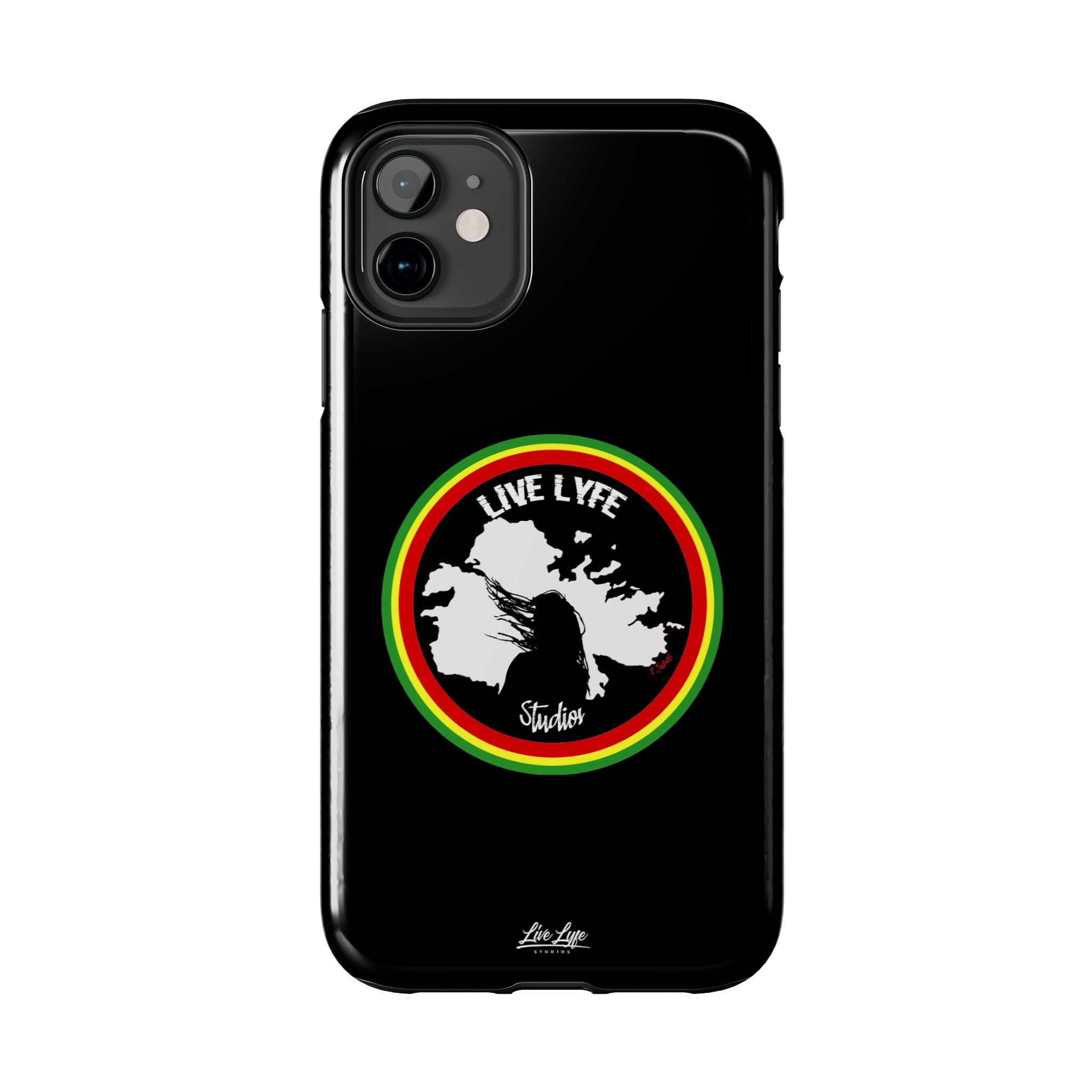 Livel Lyfe Phone Case – Sleek Black Cover