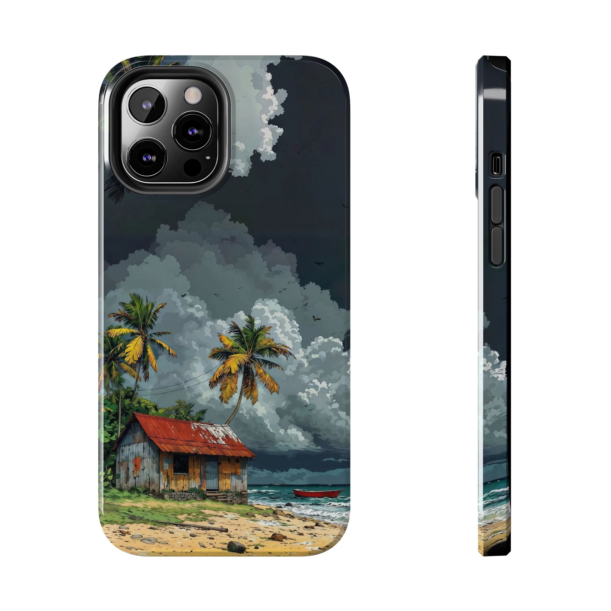 Tropical Beach Phone Cases - Coastal Vibes, Summer Gift, Adventure Ready, Travel Companion, Protective Cover Layer