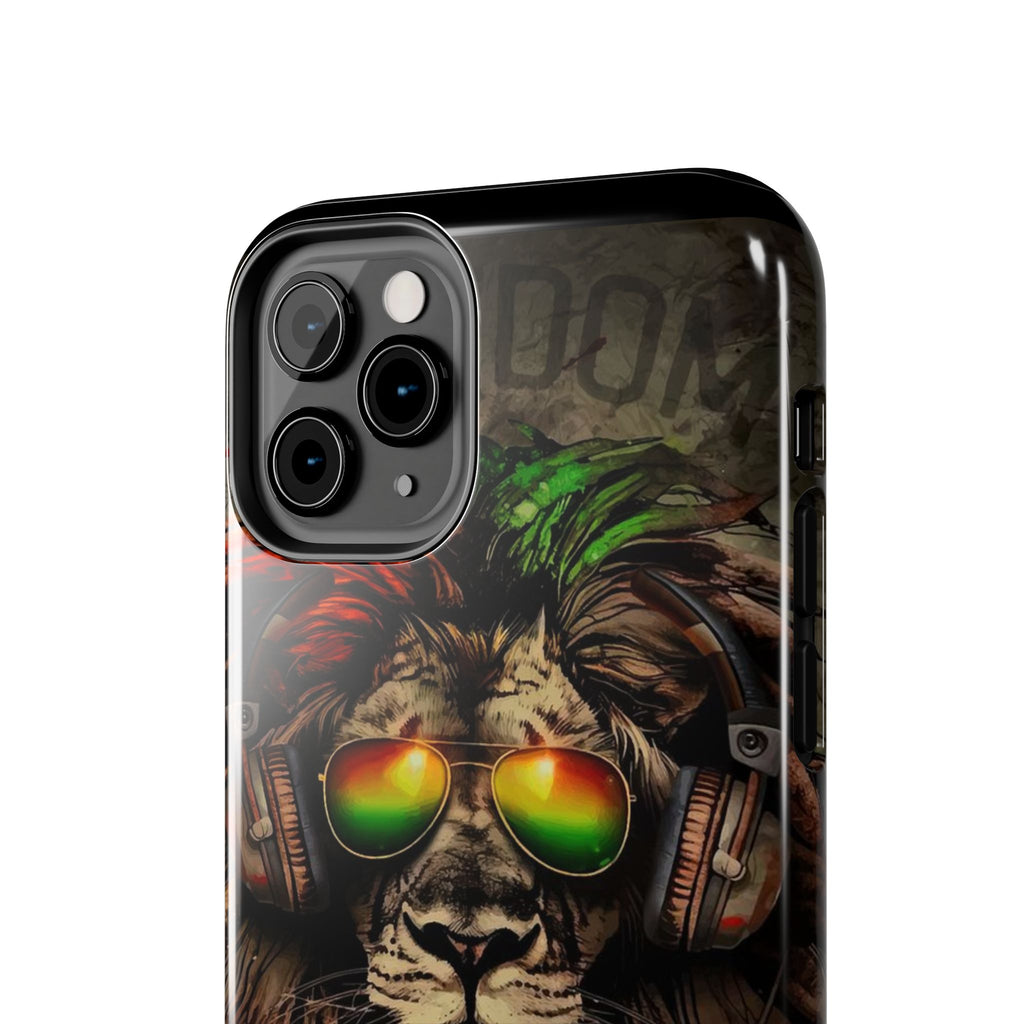 Reggae Lion Iphone Phone Case - Tough Phone Cases for Music Lovers, Gift for Rasta Fans, Vibrant Phone Cover, Unique Phone Accessories, [...]