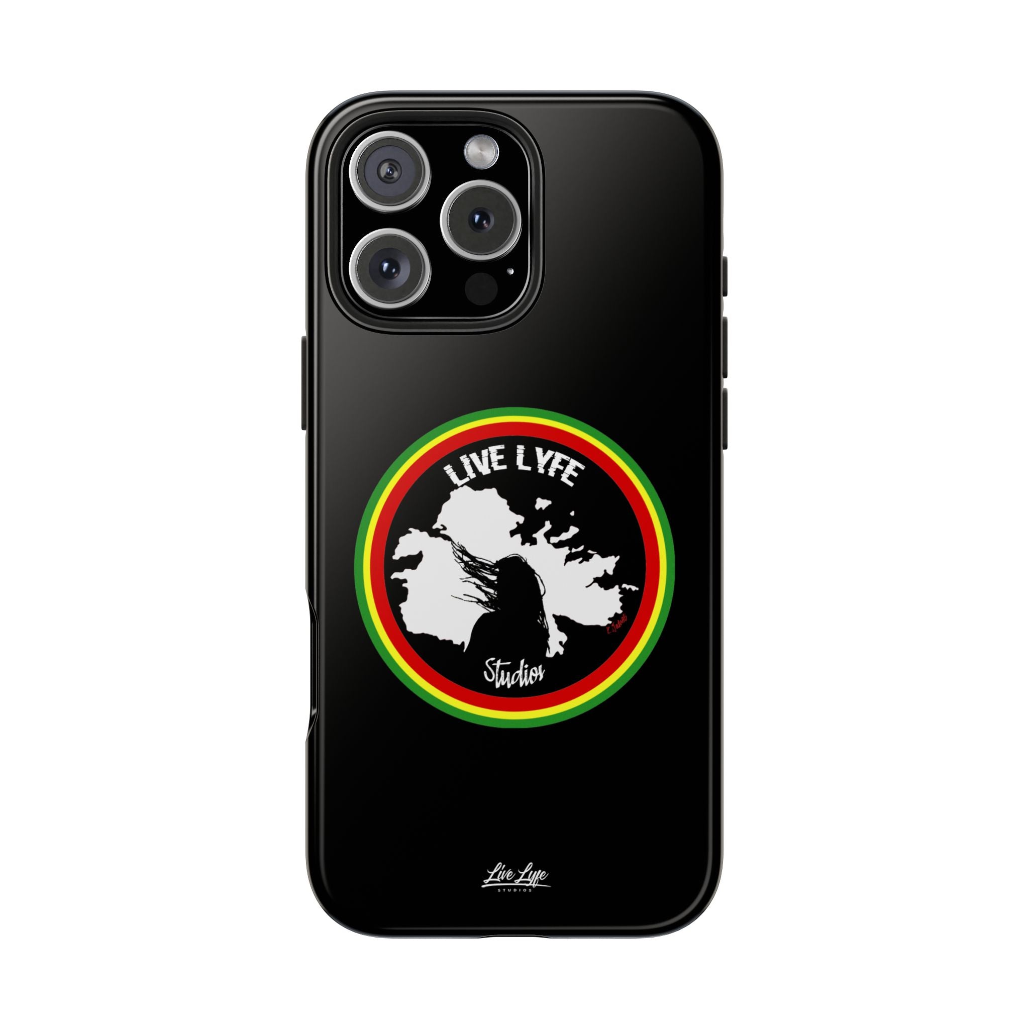 Livel Lyfe Phone Case – Sleek Black Cover