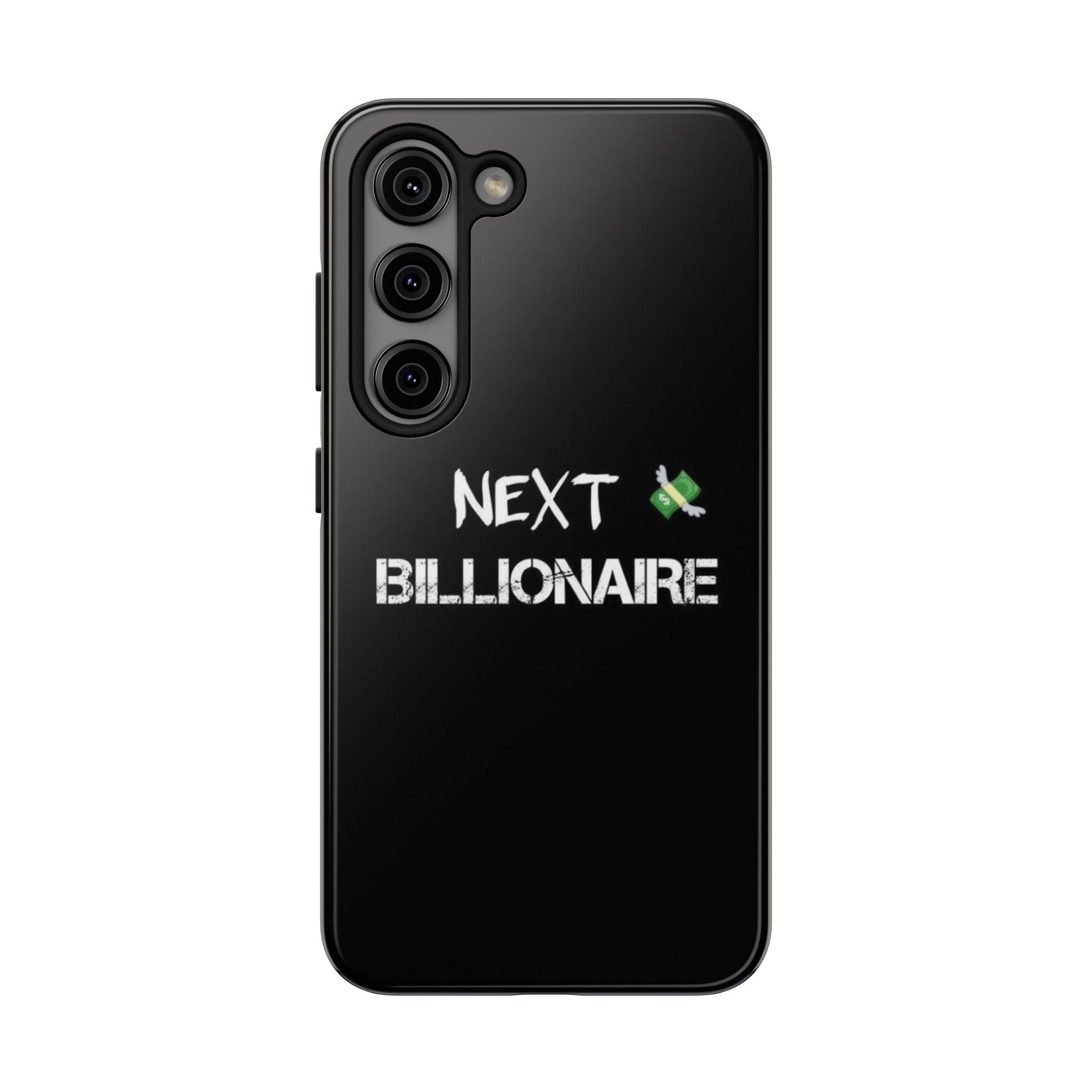 Bold Next Billionaire Phone Case, Tough Phone Cover, Entrepreneur Gift, Motivational Phone Accessory, Unique Tech Decor