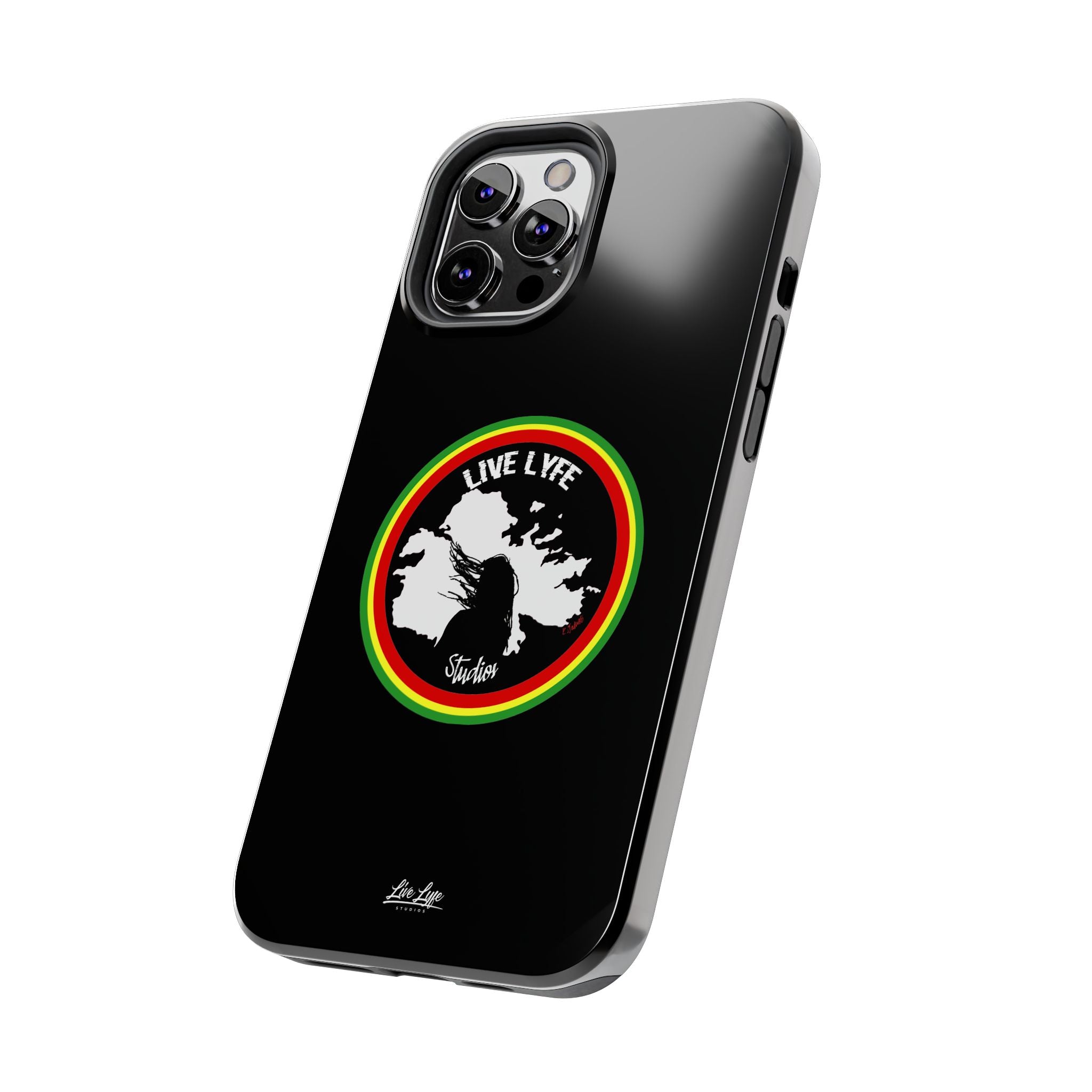 Livel Lyfe Phone Case – Sleek Black Cover