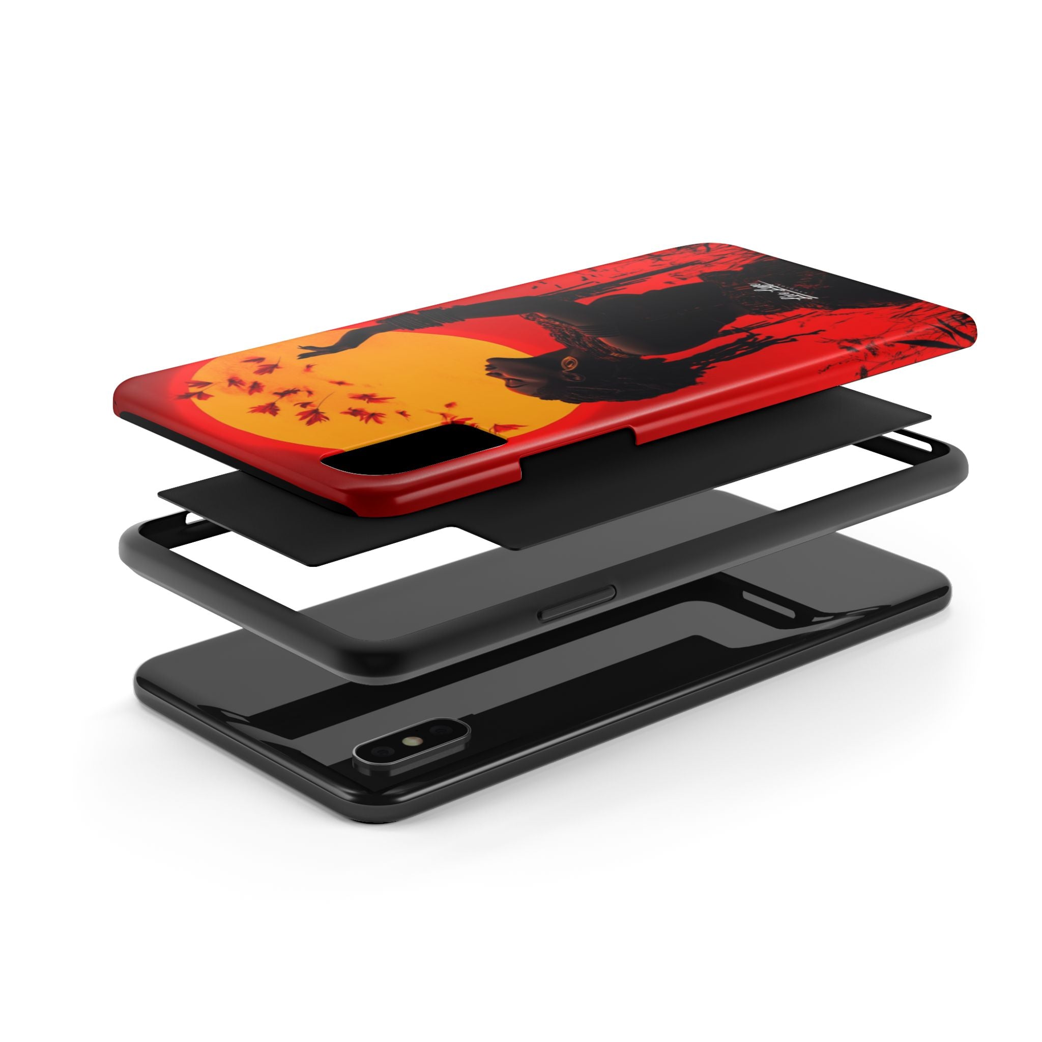 Sunset Spirit, Rasta Soul Awakening Phone Case