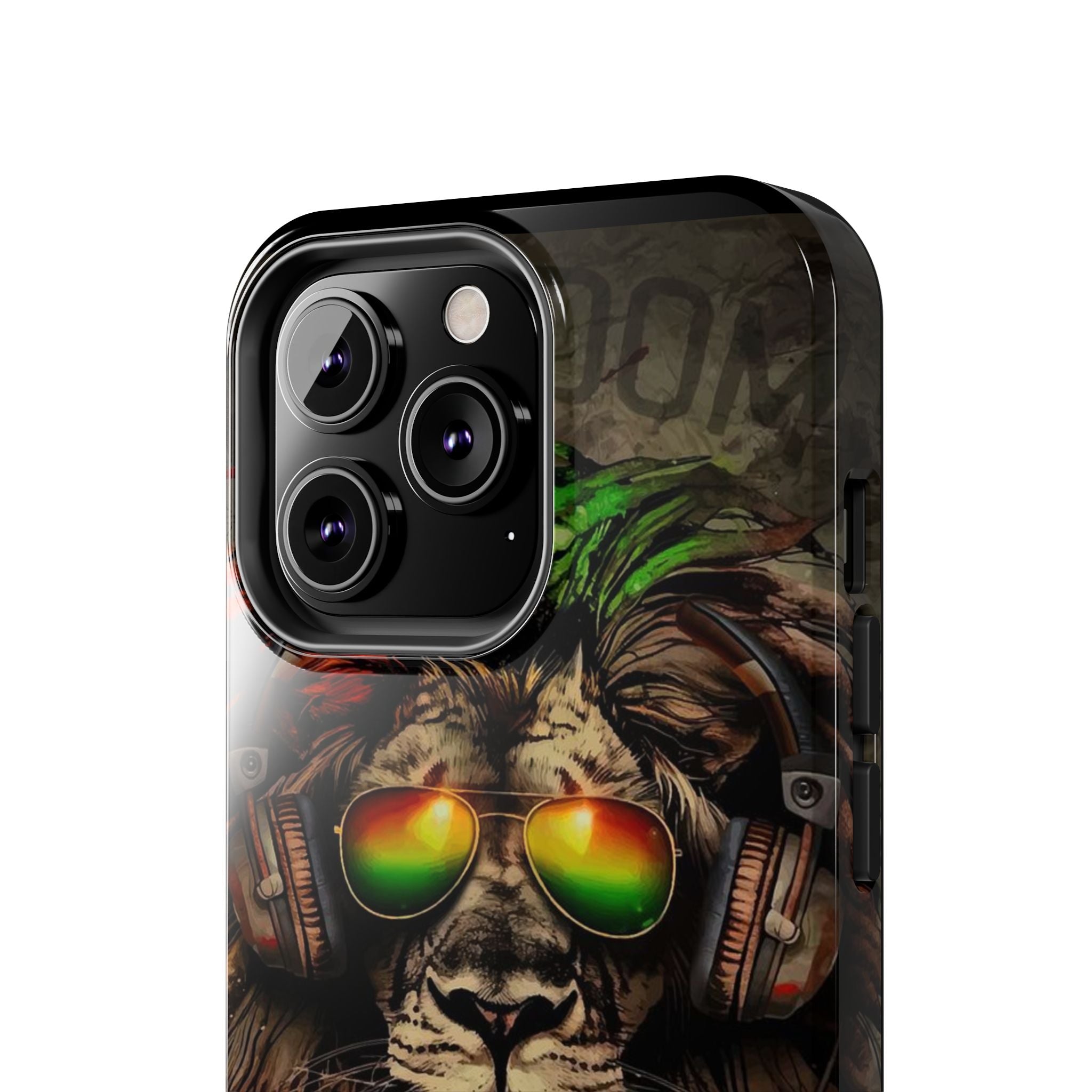 Reggae Lion Iphone Phone Case - Tough Phone Cases for Music Lovers, Gift for Rasta Fans, Vibrant Phone Cover, Unique Phone Accessories, [...]