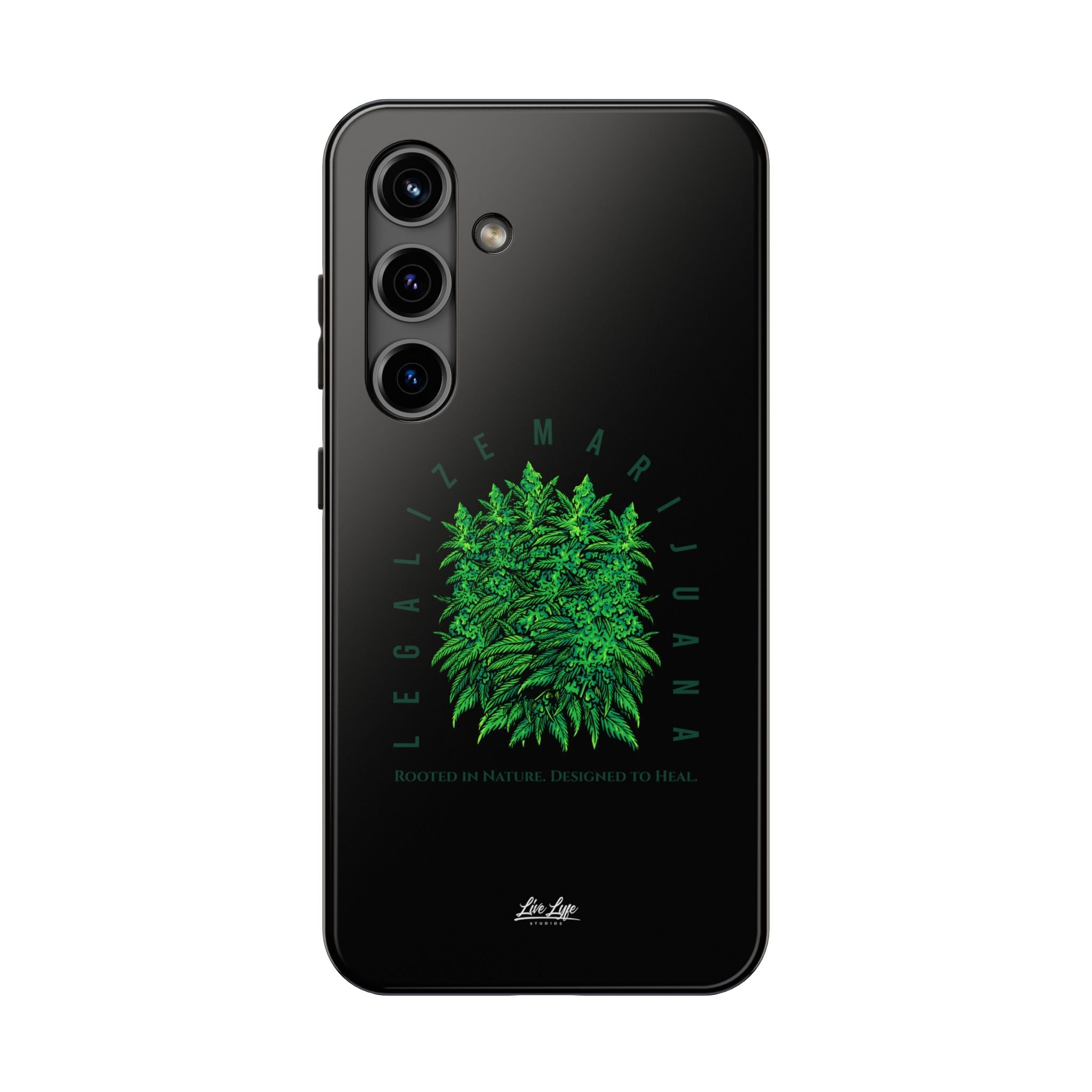 Legalize The Plant Phone Case – Sleek Black Cover