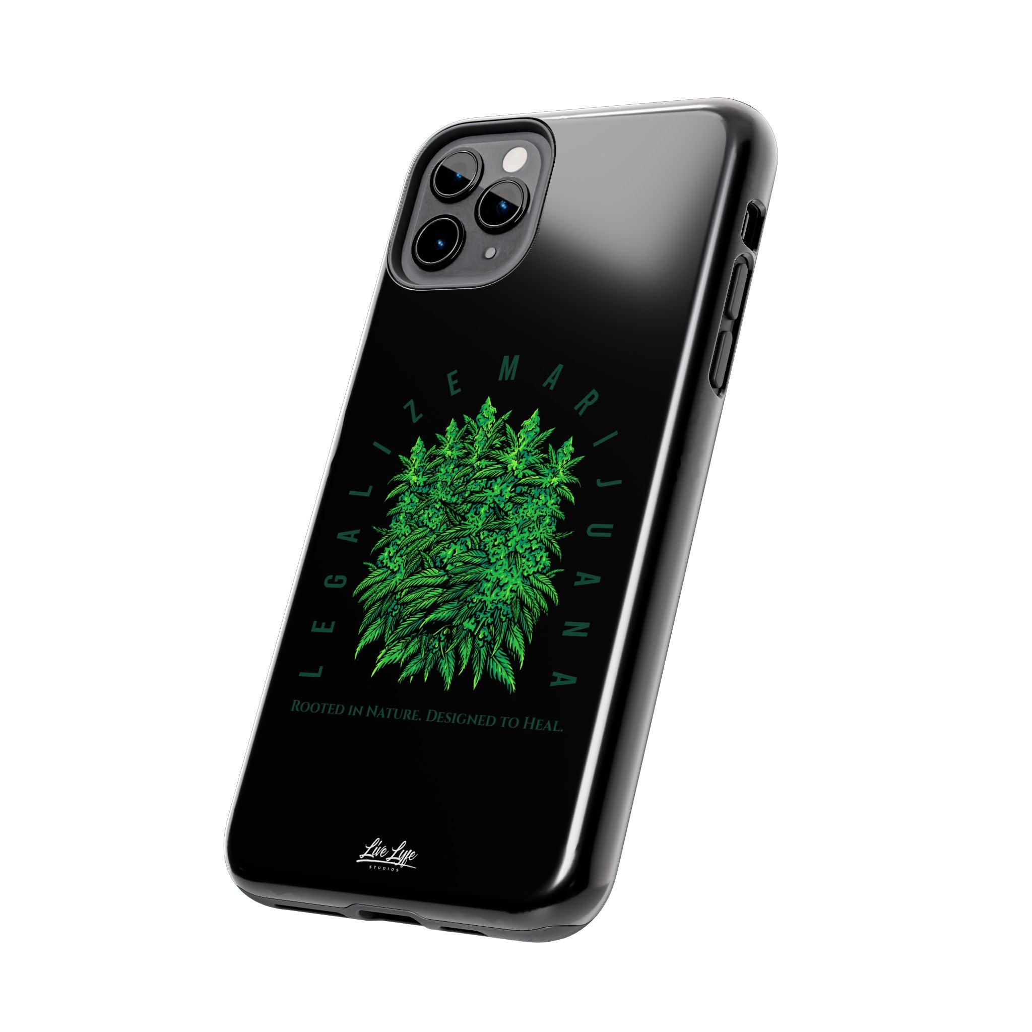 Legalize The Plant Phone Case – Sleek Black Cover