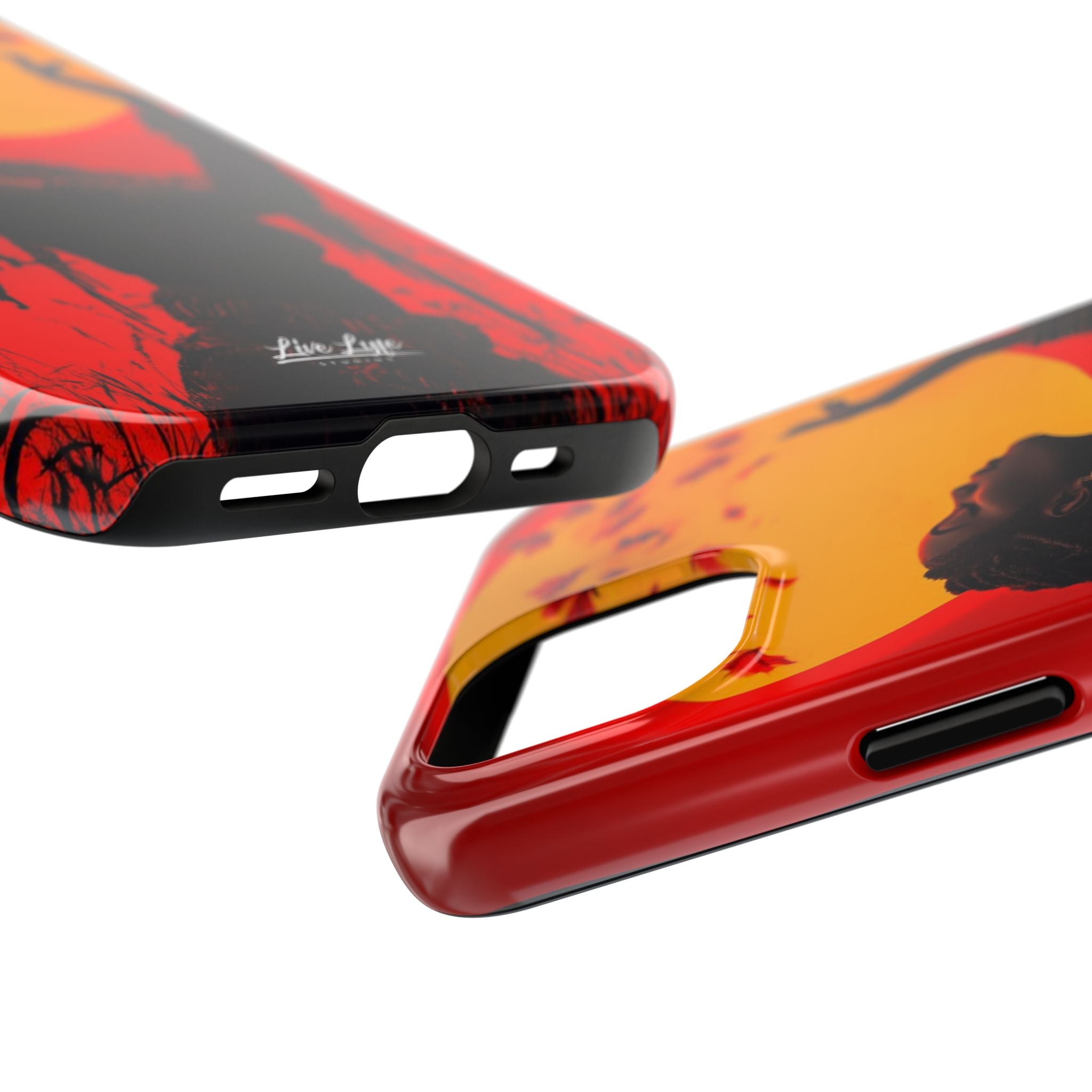 Sunset Spirit, Rasta Soul Awakening Phone Case