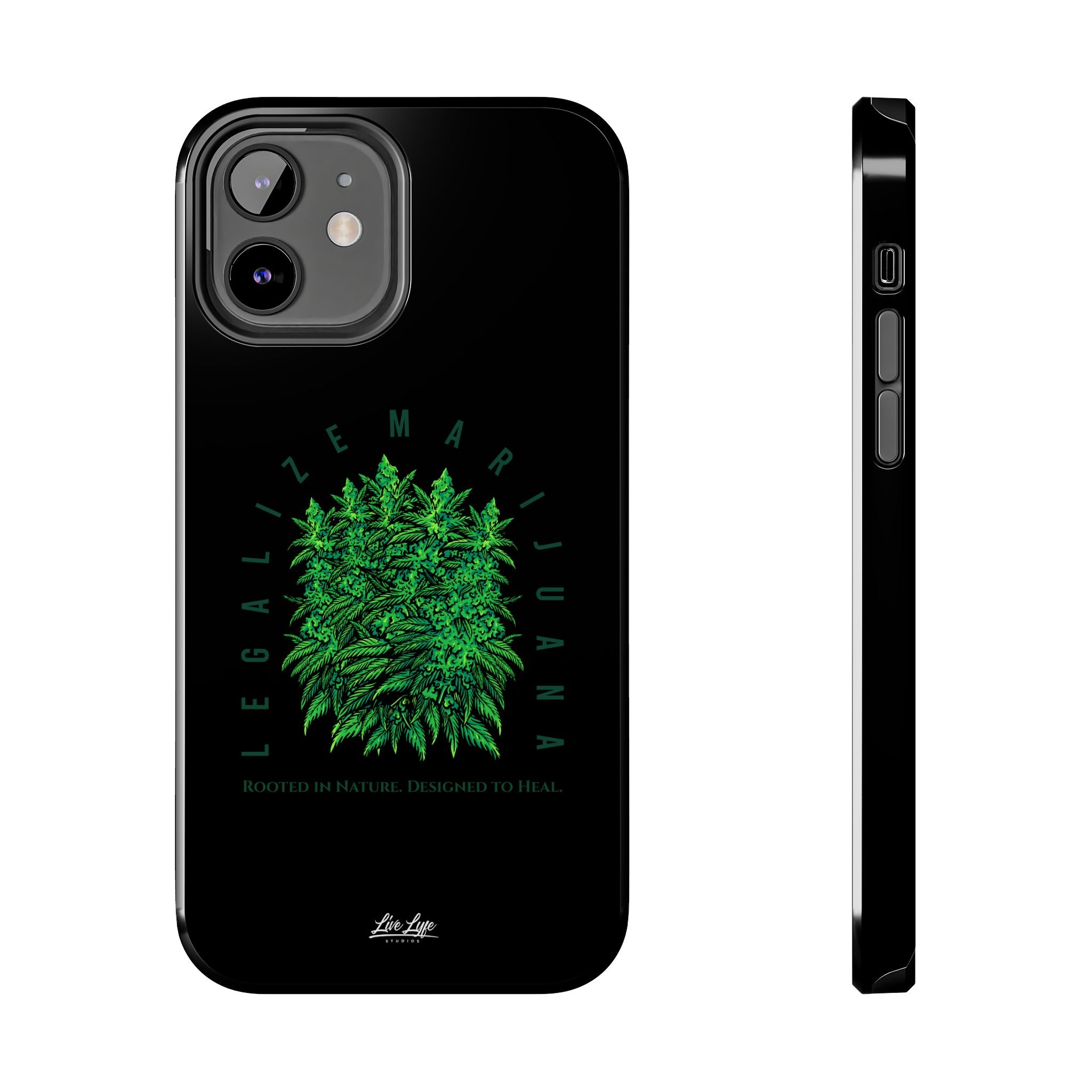 Legalize The Plant Phone Case – Sleek Black Cover