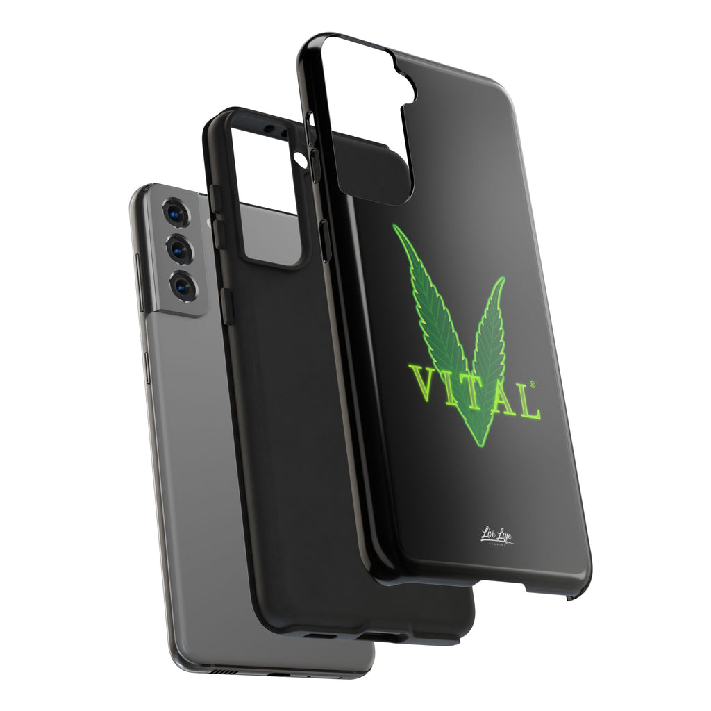 Vital Lyfe Phone Case – Sleek Black Cover