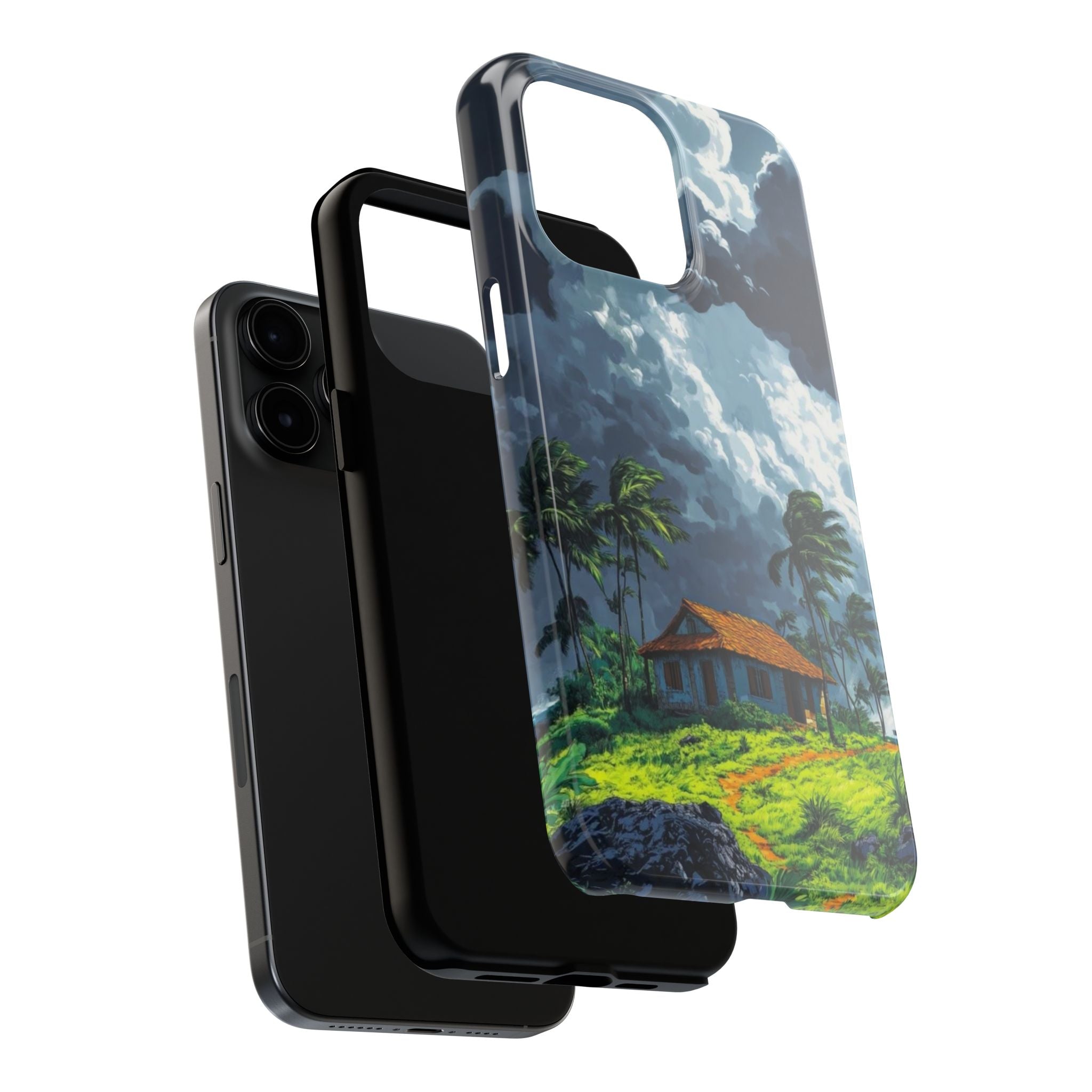 Tropical Landscape iPhone and Samsung Cases - Durable, Stylish, Nature-Inspired Protection, Perfect Gifts for Nature Lovers, Adventure Seekers, [...]