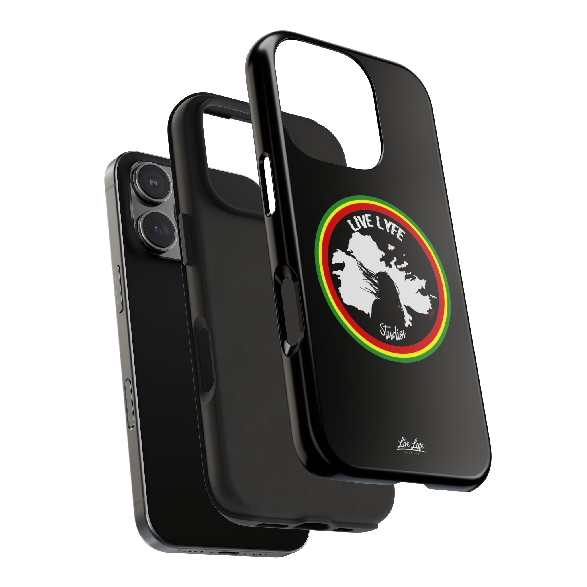 Livel Lyfe Phone Case – Sleek Black Cover