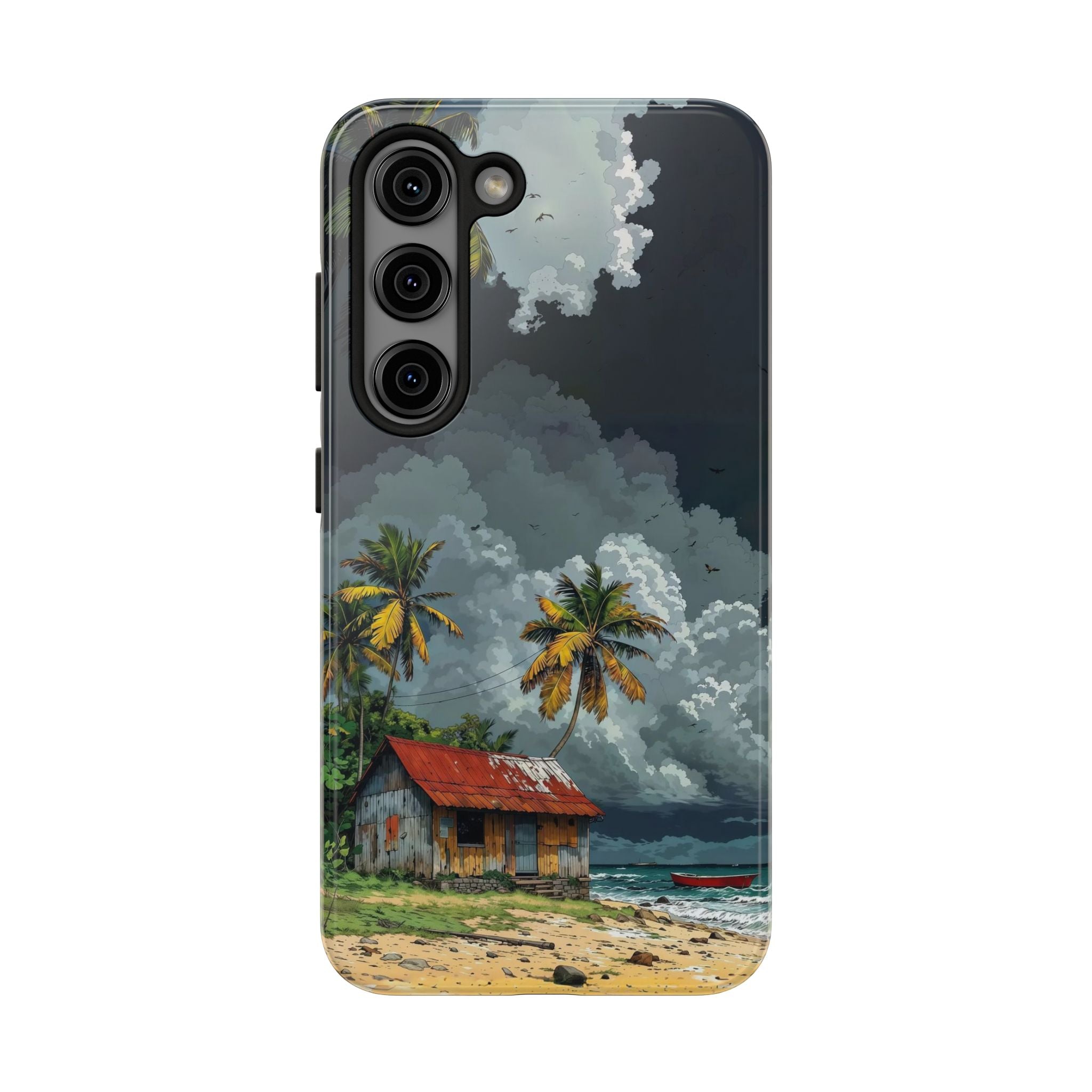 Tropical Beach Phone Cases - Coastal Vibes, Summer Gift, Adventure Ready, Travel Companion, Protective Cover Layer