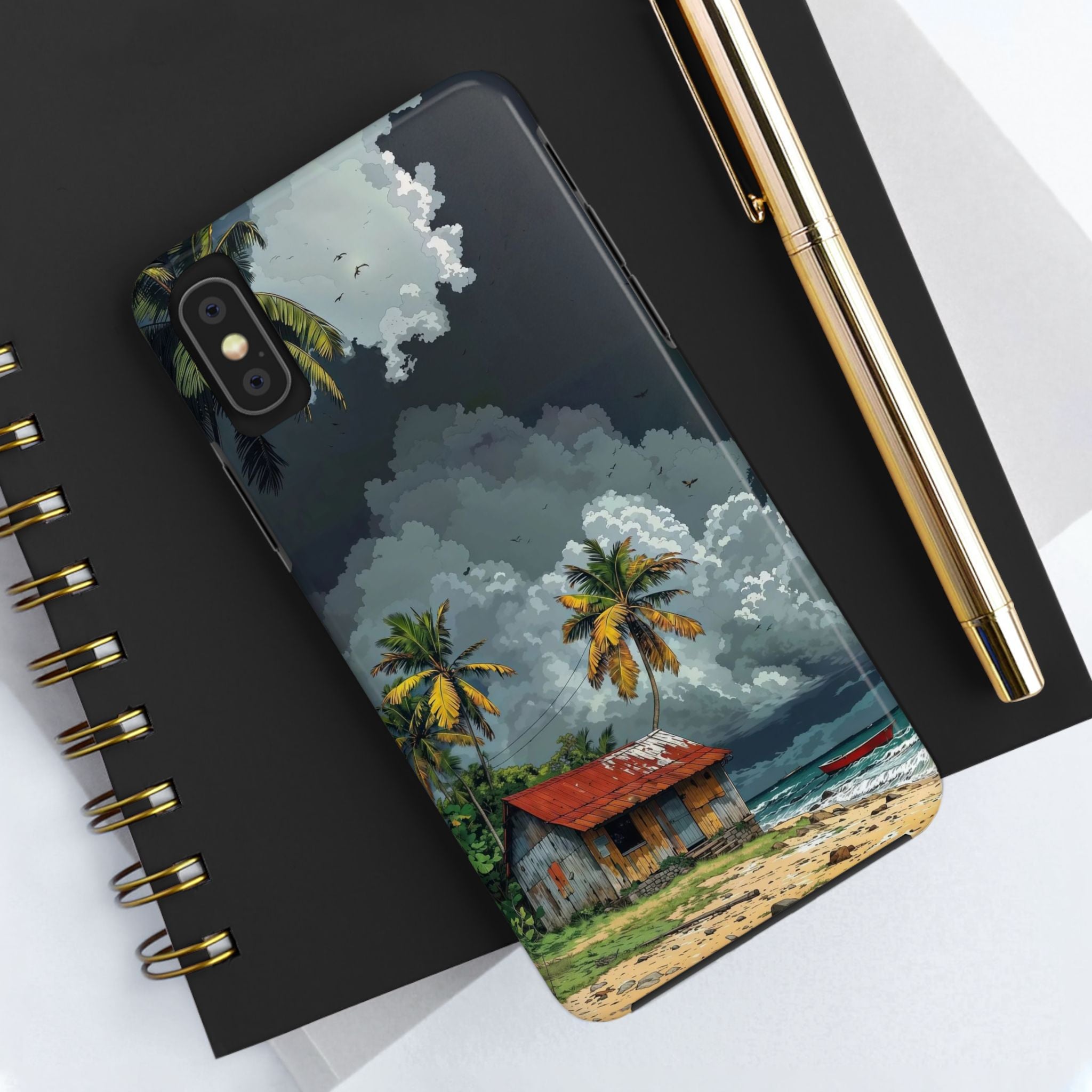 Tropical Beach Phone Cases - Coastal Vibes, Summer Gift, Adventure Ready, Travel Companion, Protective Cover Layer