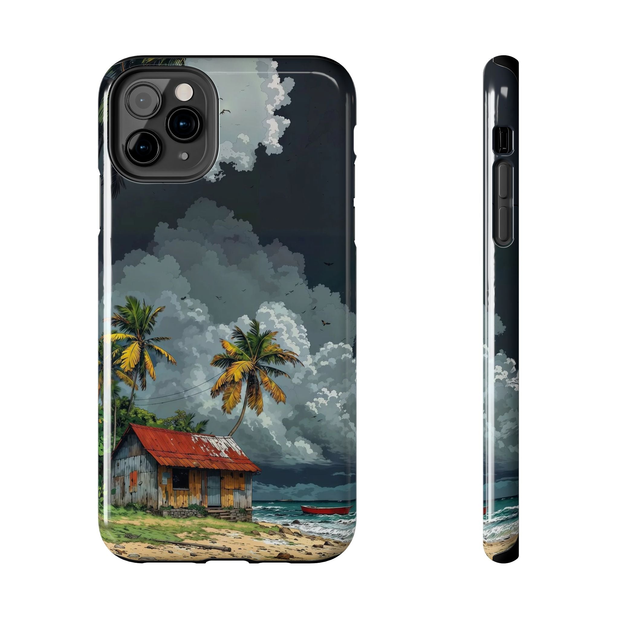 Tropical Beach Phone Cases - Coastal Vibes, Summer Gift, Adventure Ready, Travel Companion, Protective Cover Layer