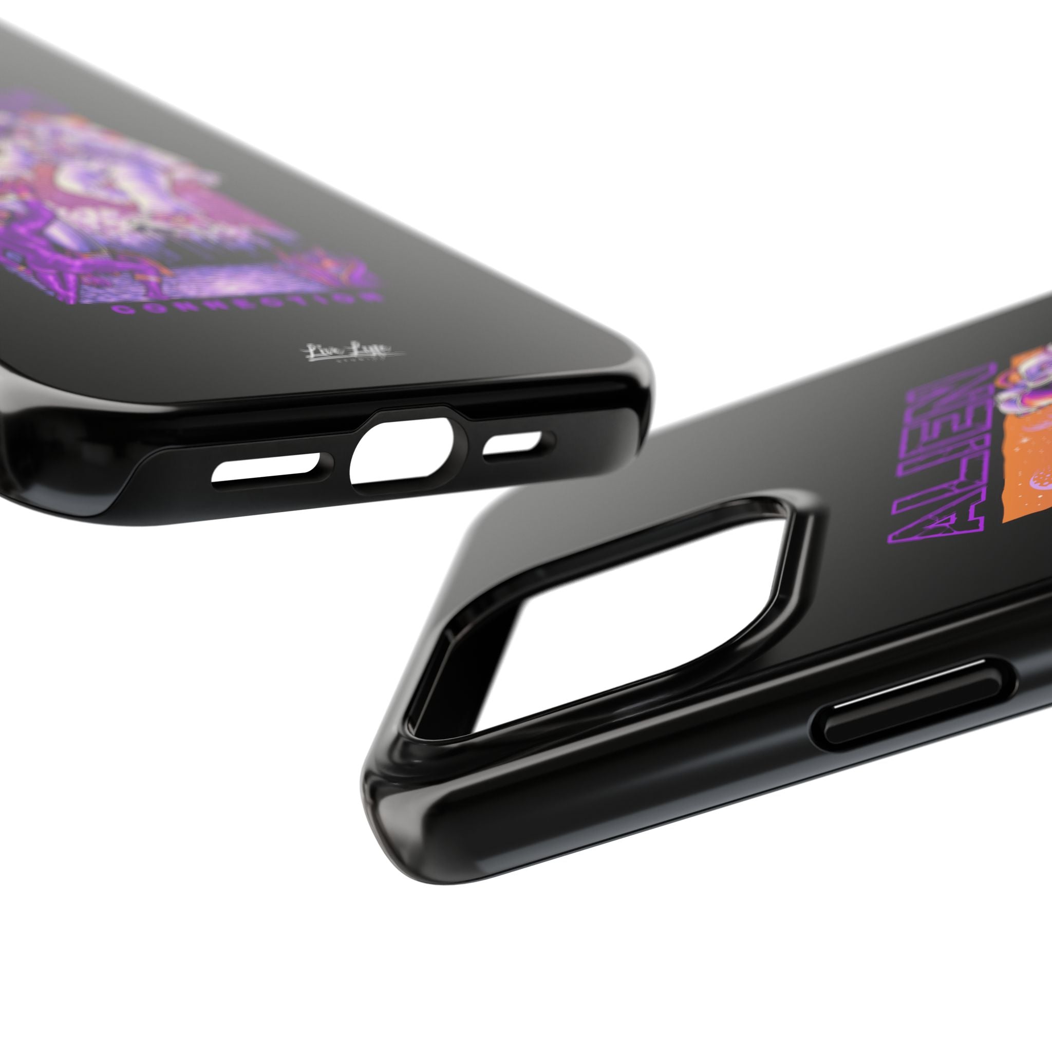 Alien Connection Phone Case – Sleek Black Cover