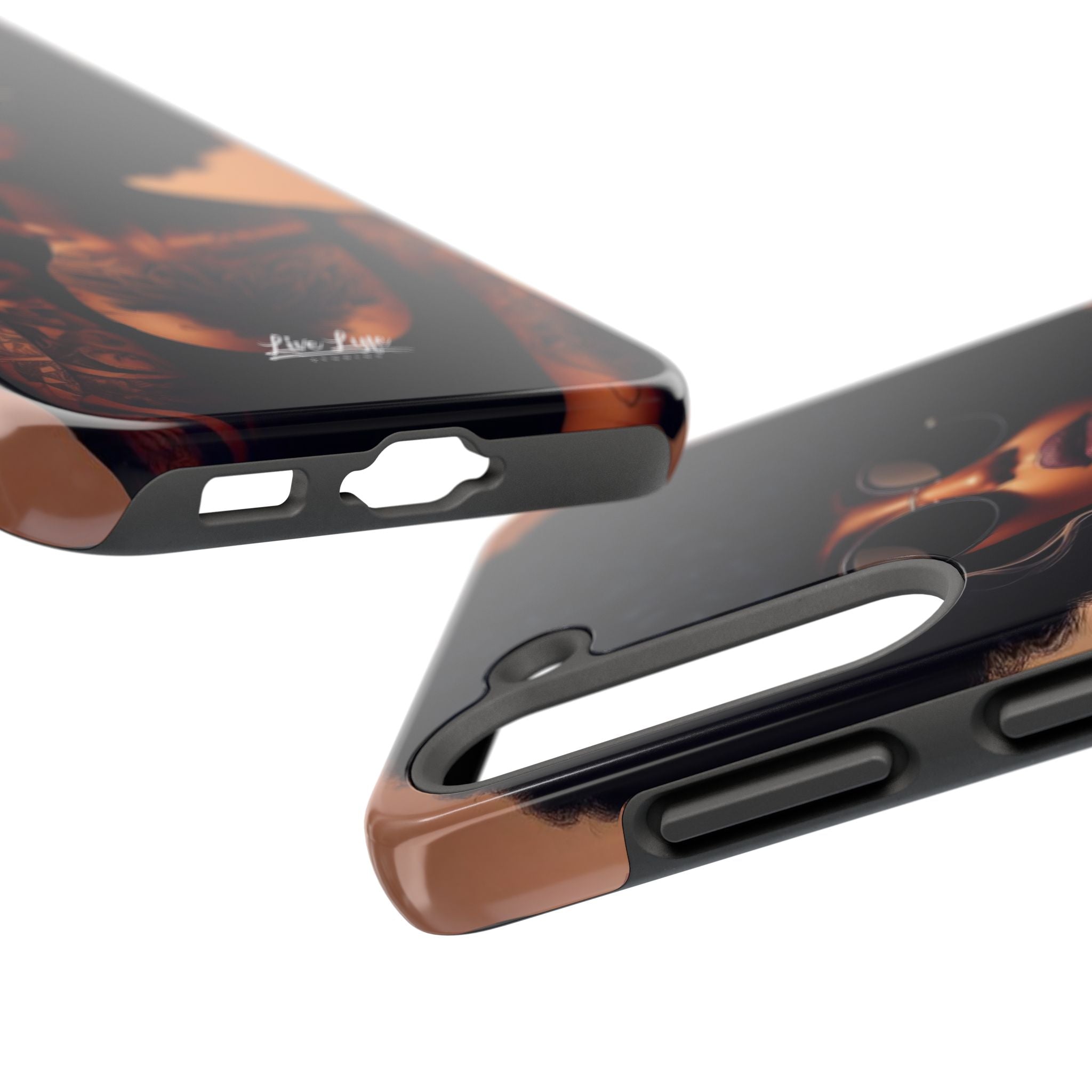 Smoke & Soul Afro Queen Vibe Phone Case, Protective Phone Case