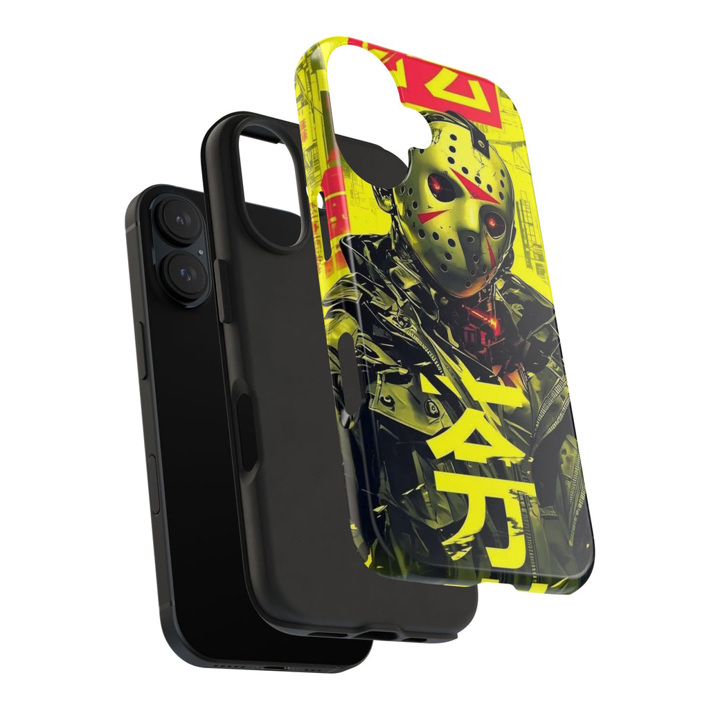 Cyberpunk Tough Phone Case - Unique Tech Accessory for Gamers, Gift for Birthdays, Holidays, Phone Protection, Stylish Design
