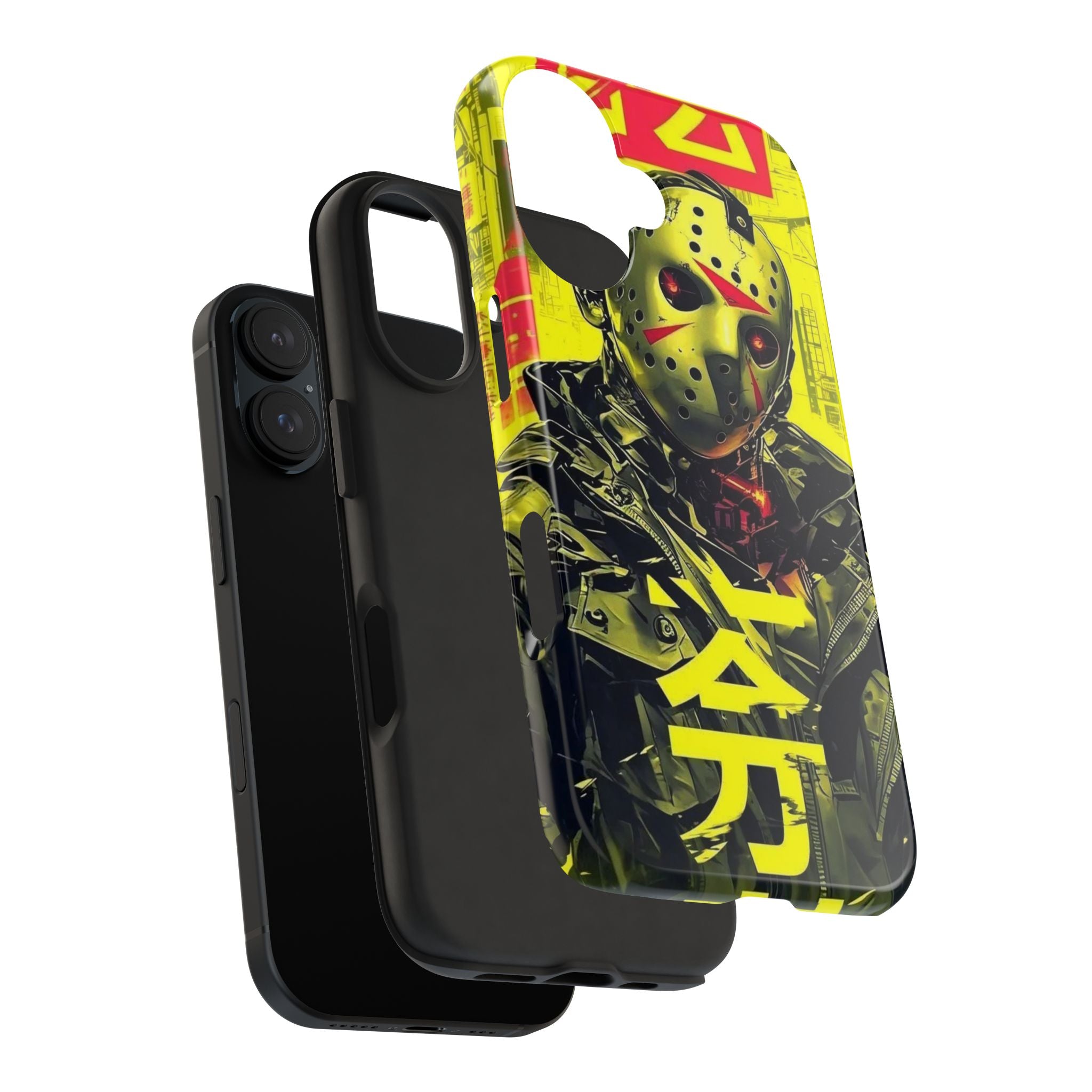 Cyberpunk Tough Phone Case - Unique Tech Accessory for Gamers, Gift for Birthdays, Holidays, Phone Protection, Stylish Design