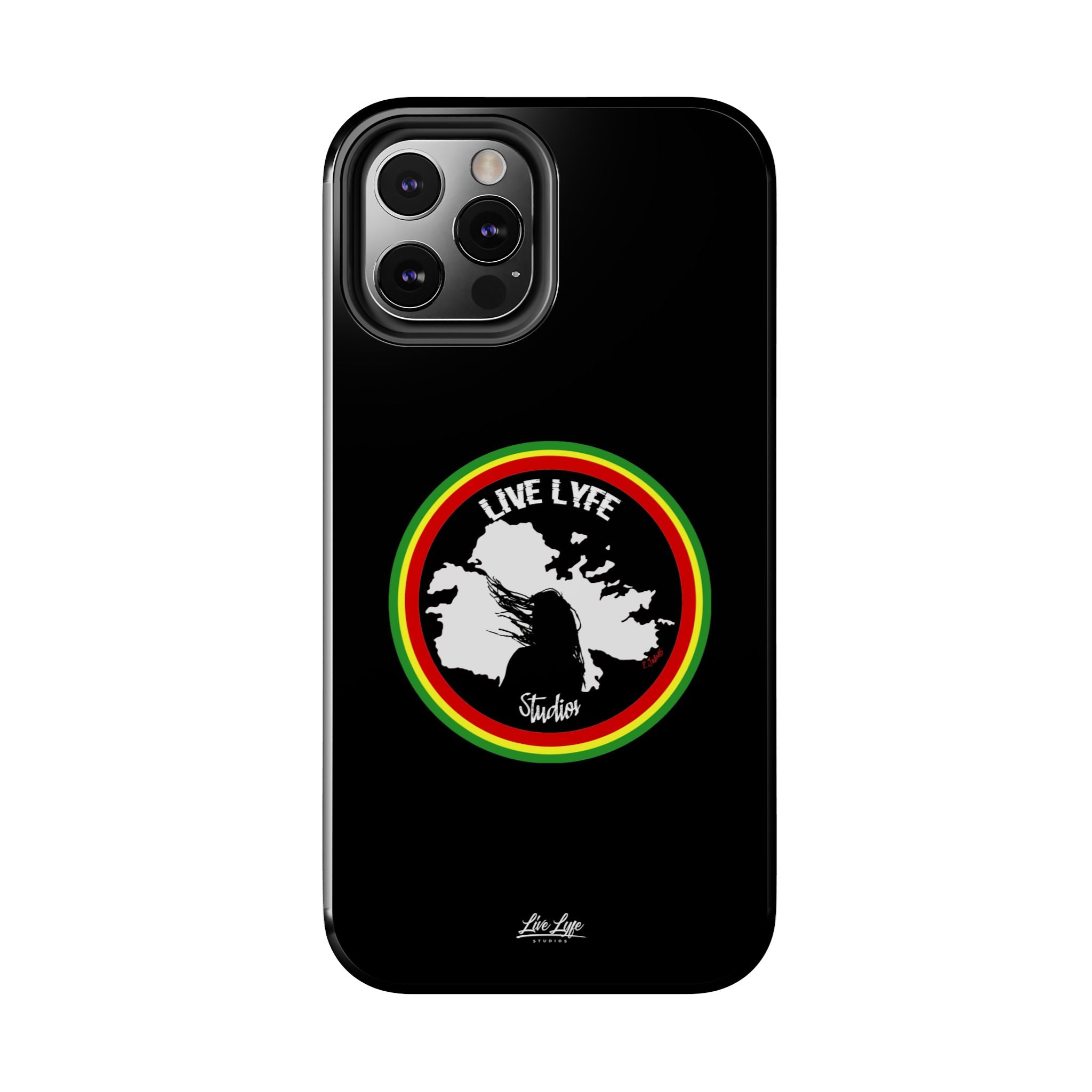 Livel Lyfe Phone Case – Sleek Black Cover