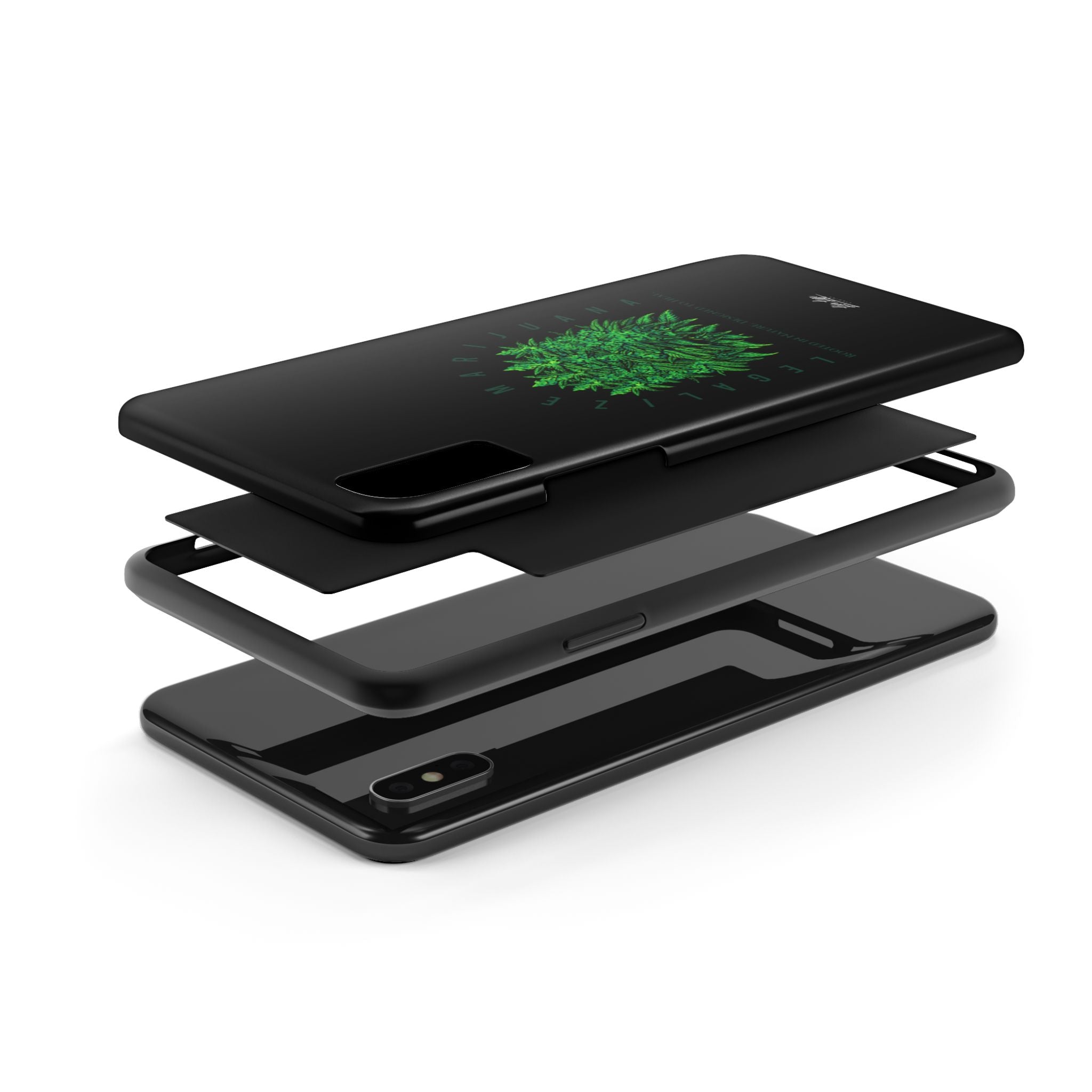 Legalize The Plant Phone Case – Sleek Black Cover