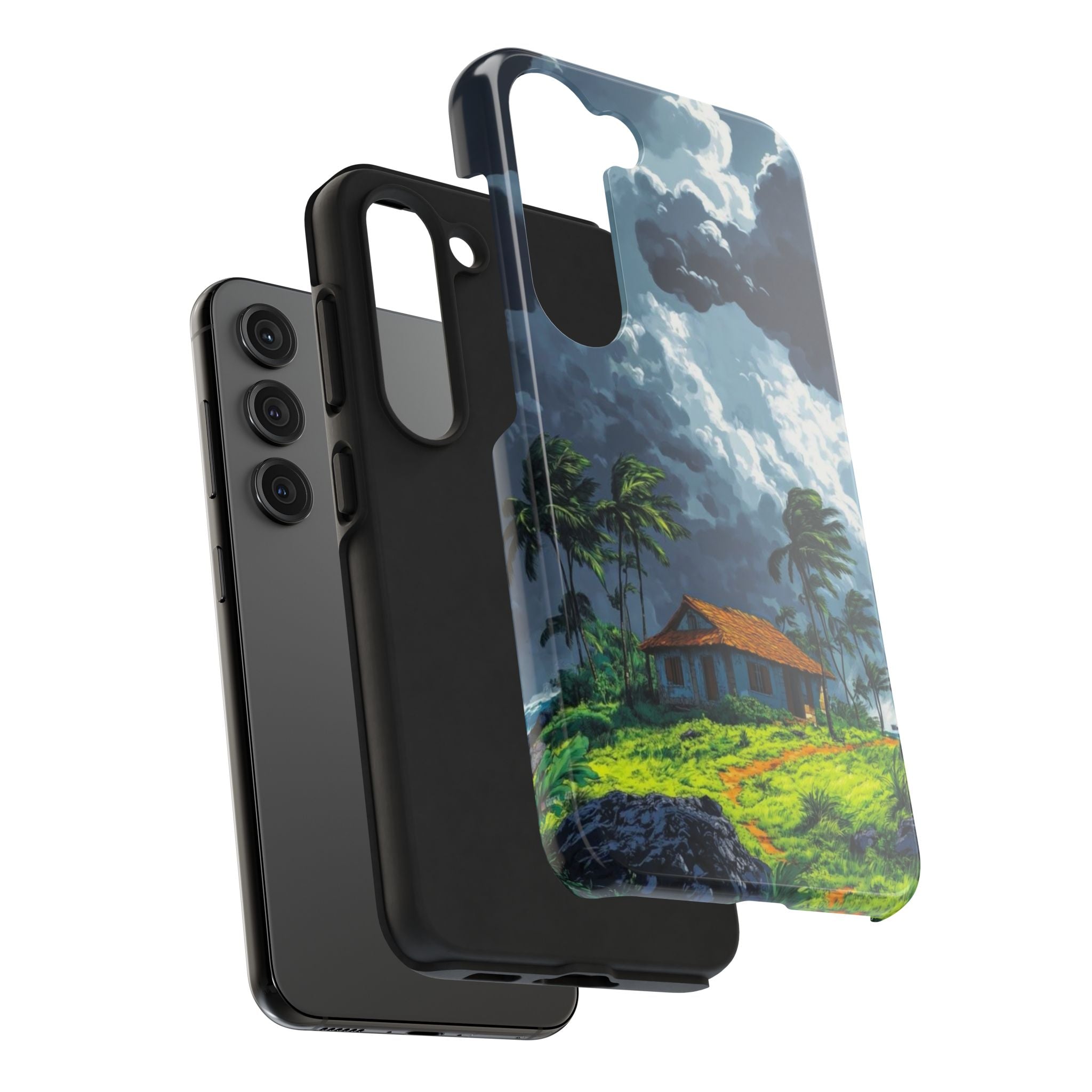 Tropical Landscape iPhone and Samsung Cases - Durable, Stylish, Nature-Inspired Protection, Perfect Gifts for Nature Lovers, Adventure Seekers, [...]