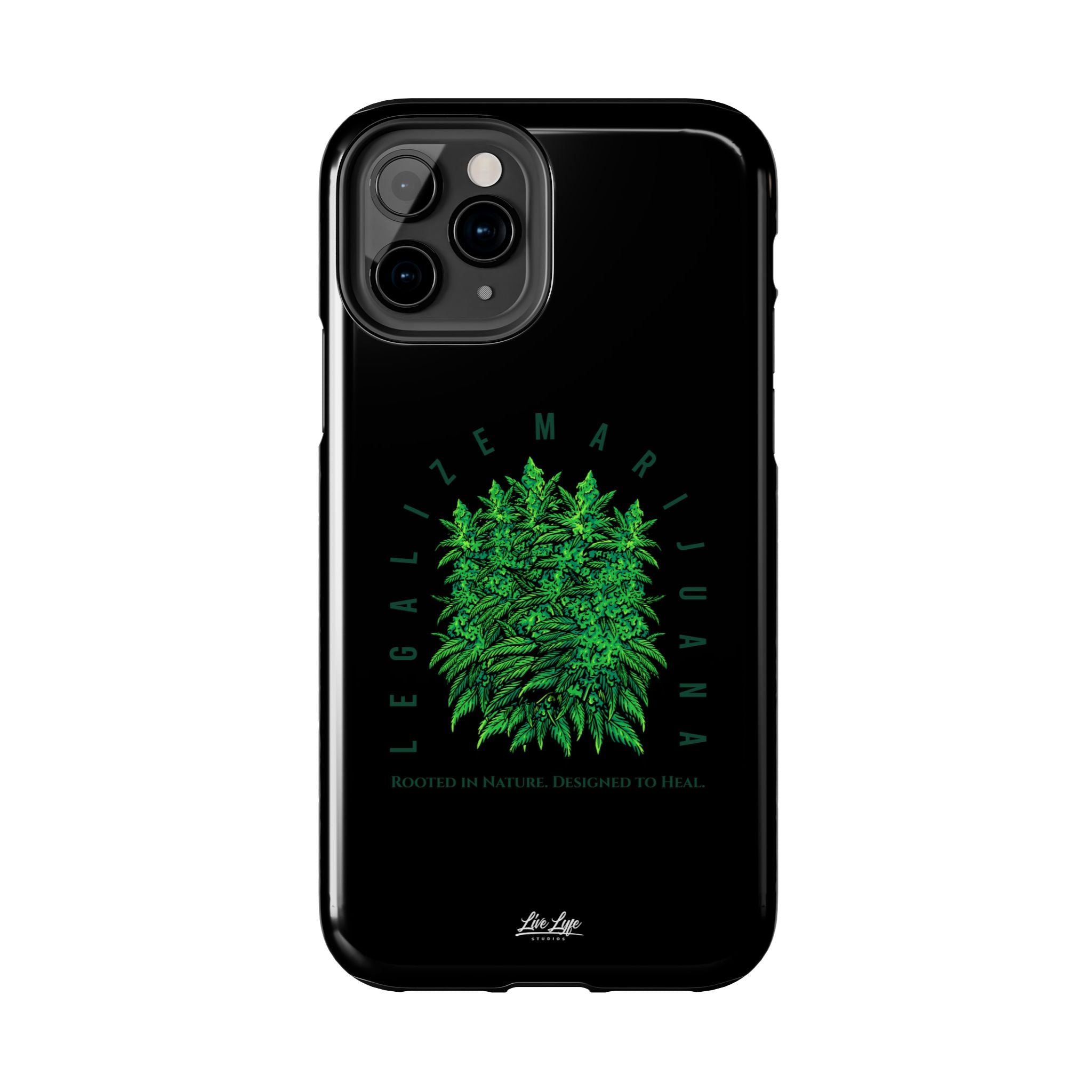 Legalize The Plant Phone Case – Sleek Black Cover