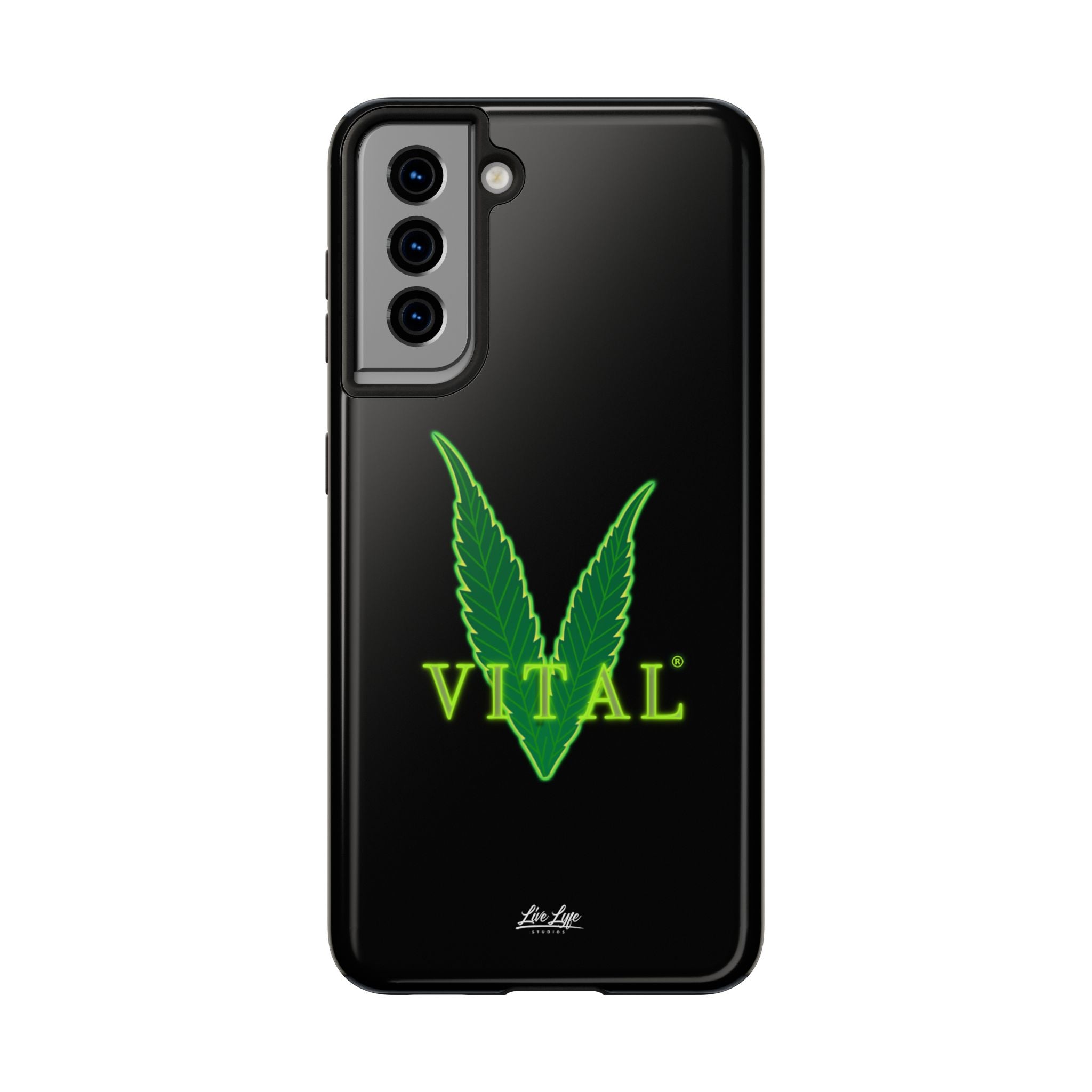 Vital Lyfe Phone Case – Sleek Black Cover