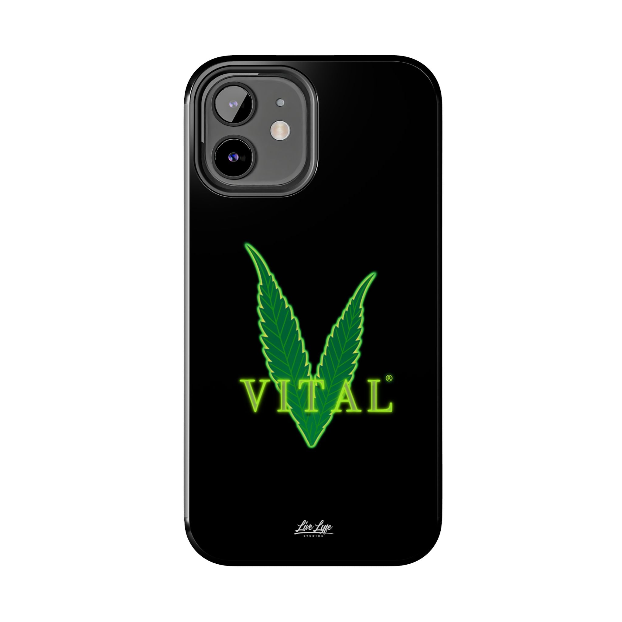 Vital Lyfe Phone Case – Sleek Black Cover