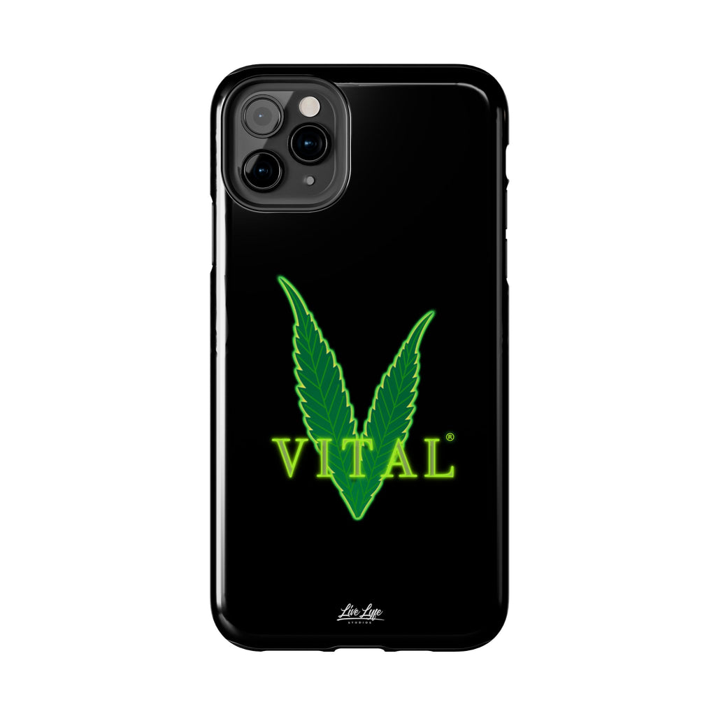 Vital Lyfe Phone Case – Sleek Black Cover
